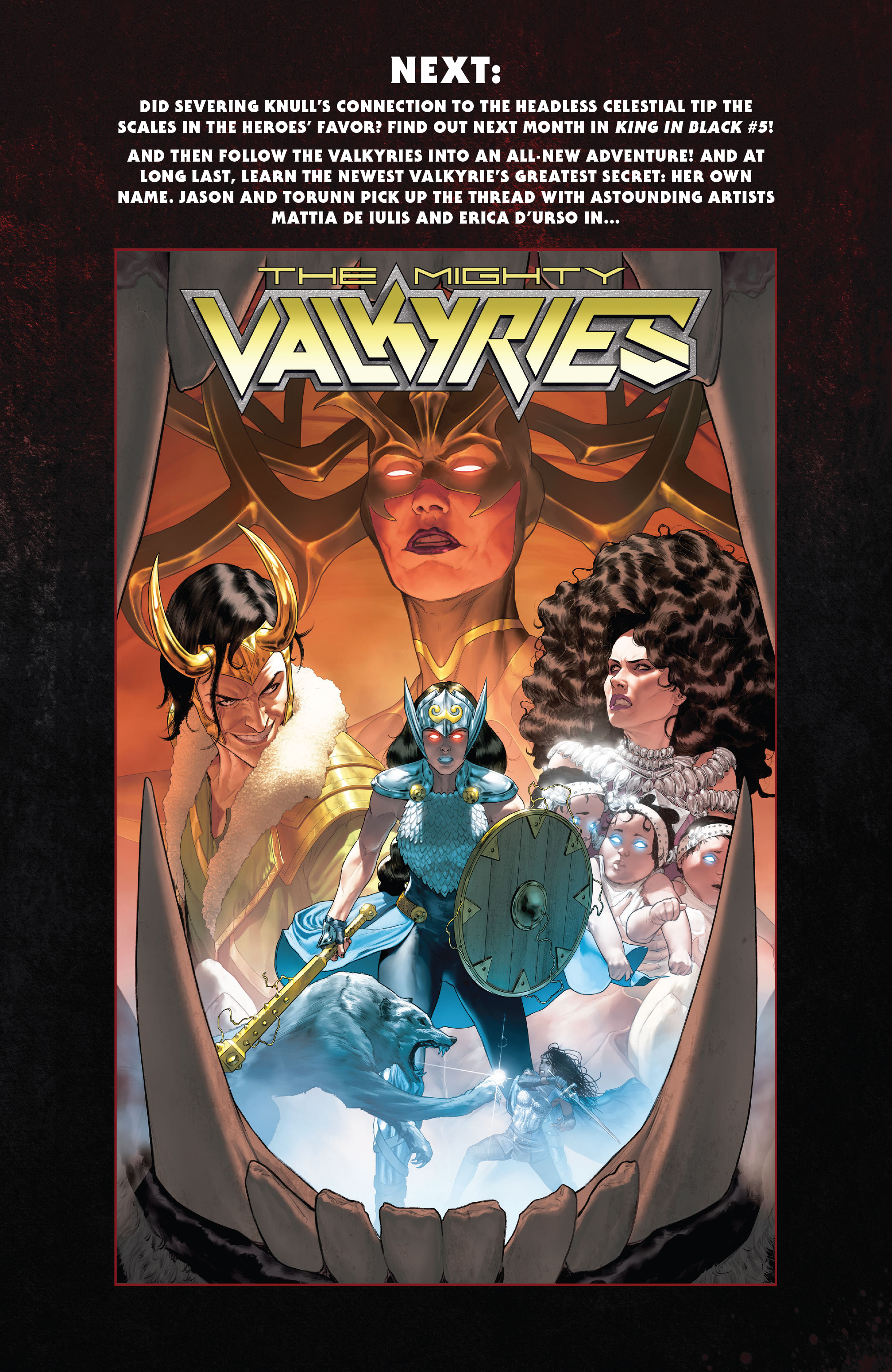 Read online King In Black: Return Of The Valkyries comic -  Issue #4 - 23