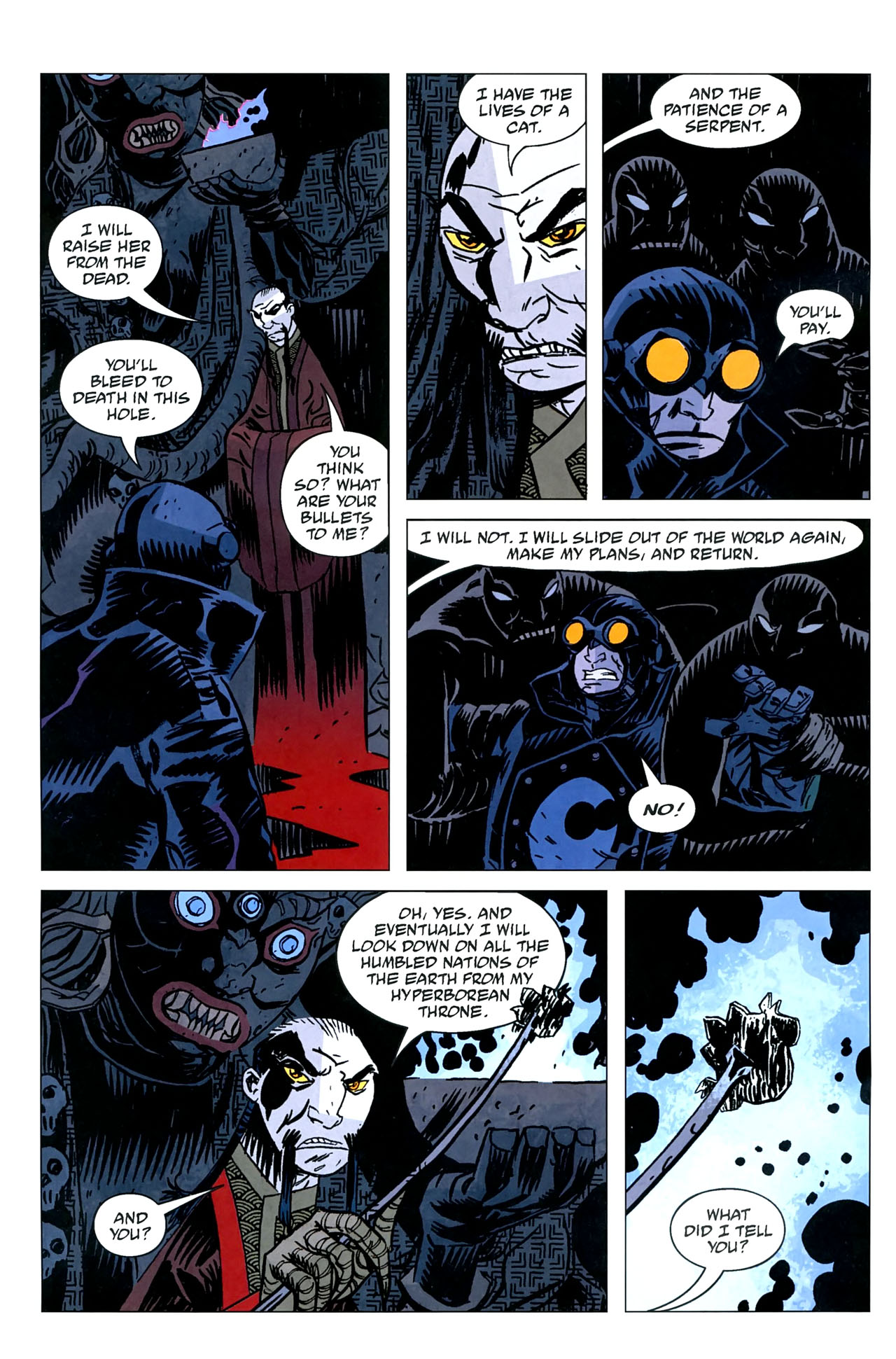 Read online Lobster Johnson: The Iron Prometheus comic -  Issue #5 - 6