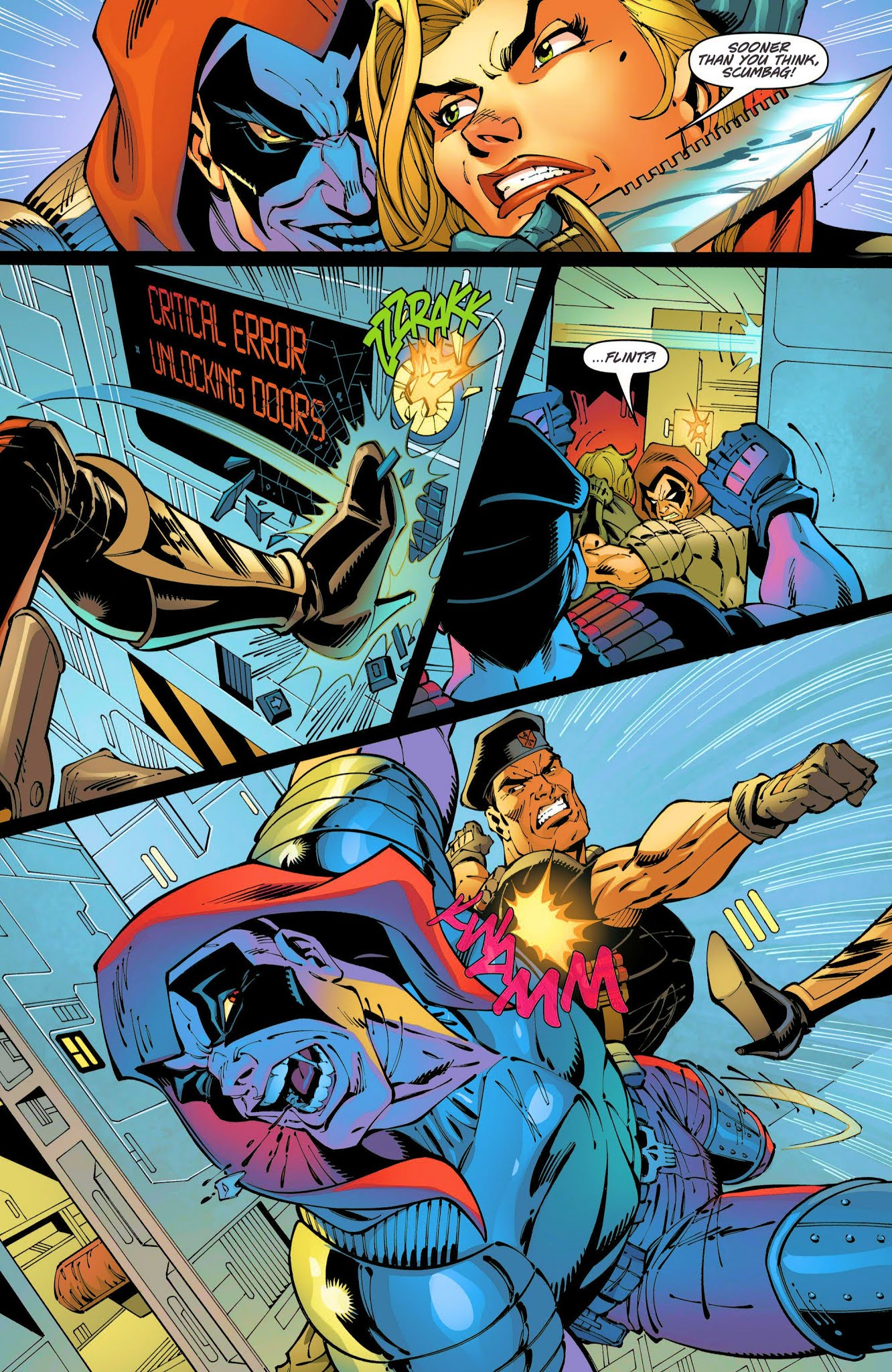 Read online Danger Girl/G.I. Joe comic -  Issue #4 - 6