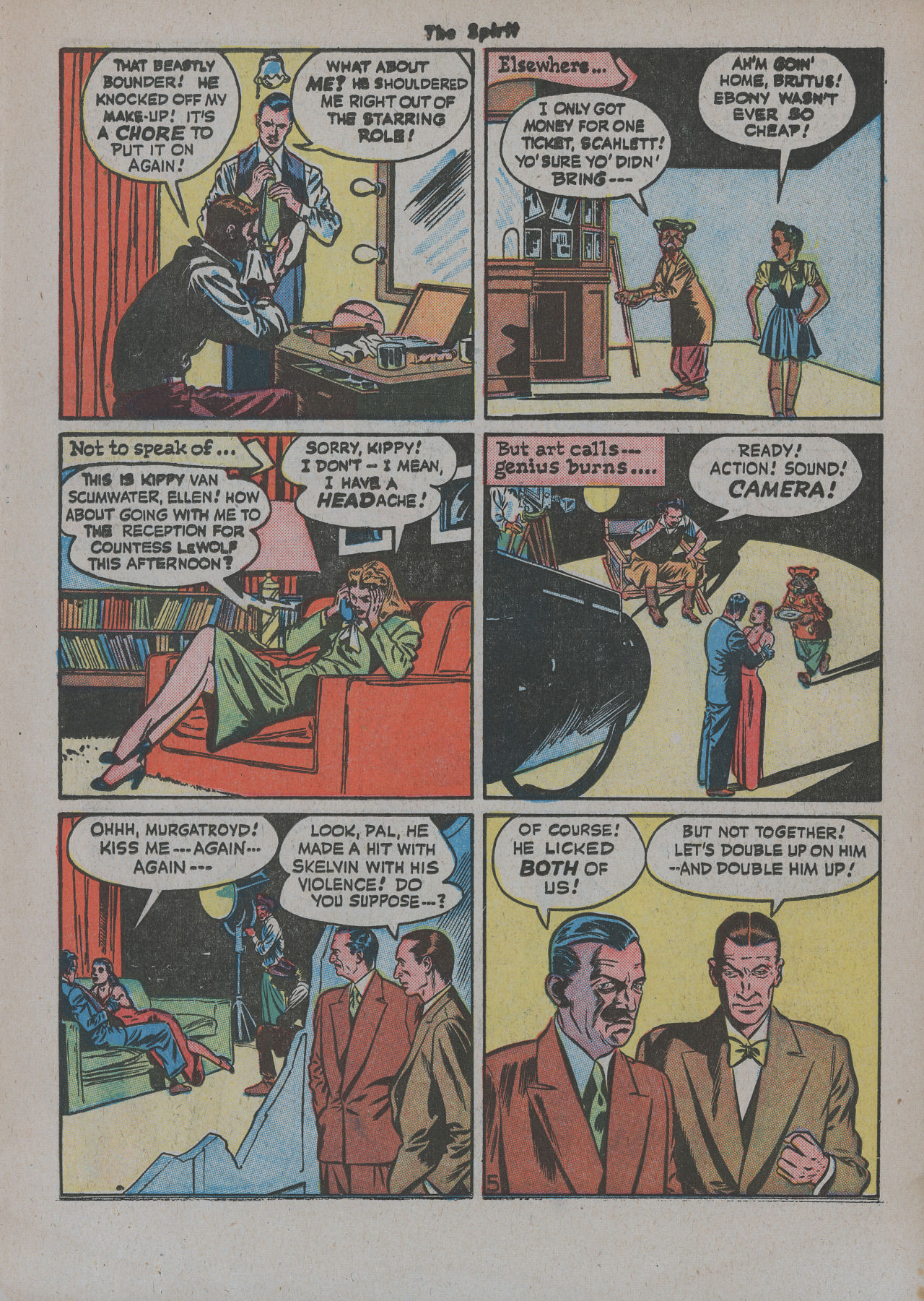 Read online The Spirit (1944) comic -  Issue #12 - 23