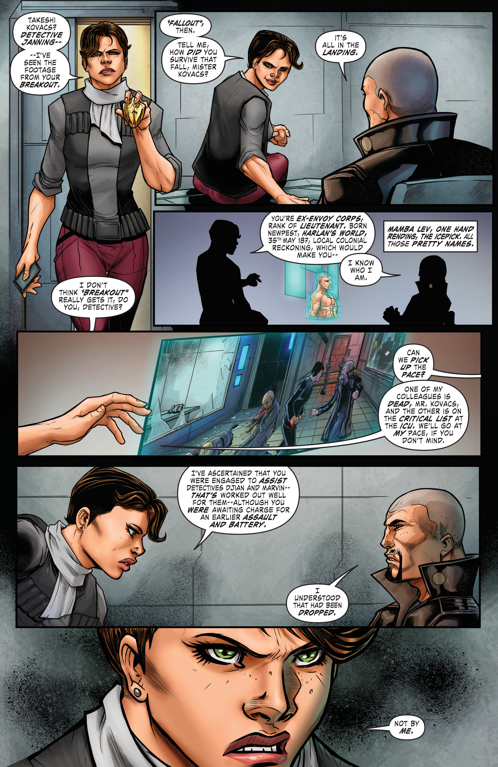 Read online Altered Carbon: Download Blues comic -  Issue # TPB - 51