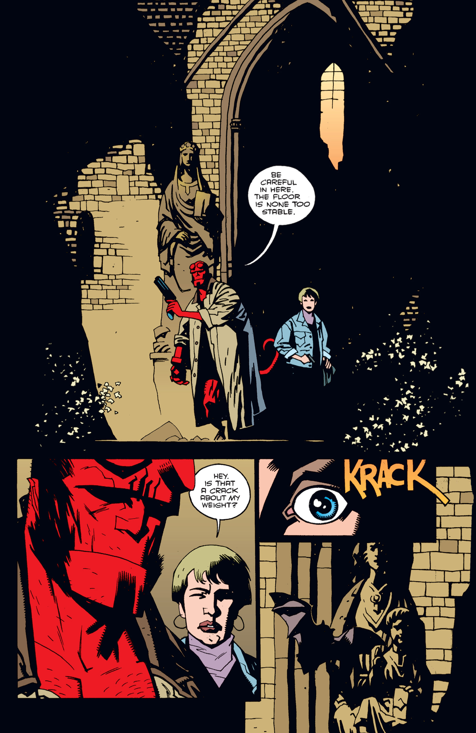 Read online Hellboy comic -  Issue #3 - 94