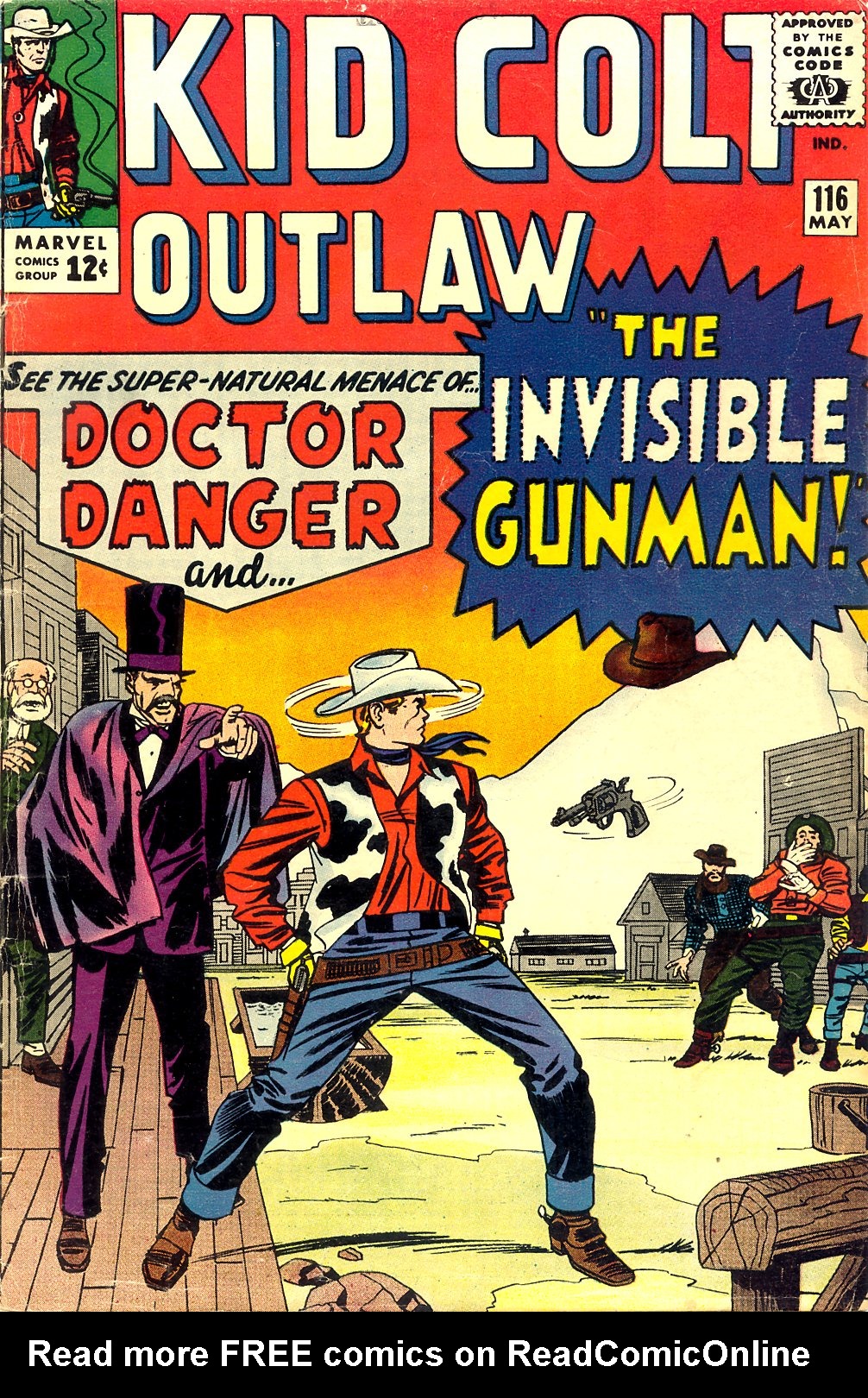 Read online Kid Colt Outlaw comic -  Issue #116 - 1