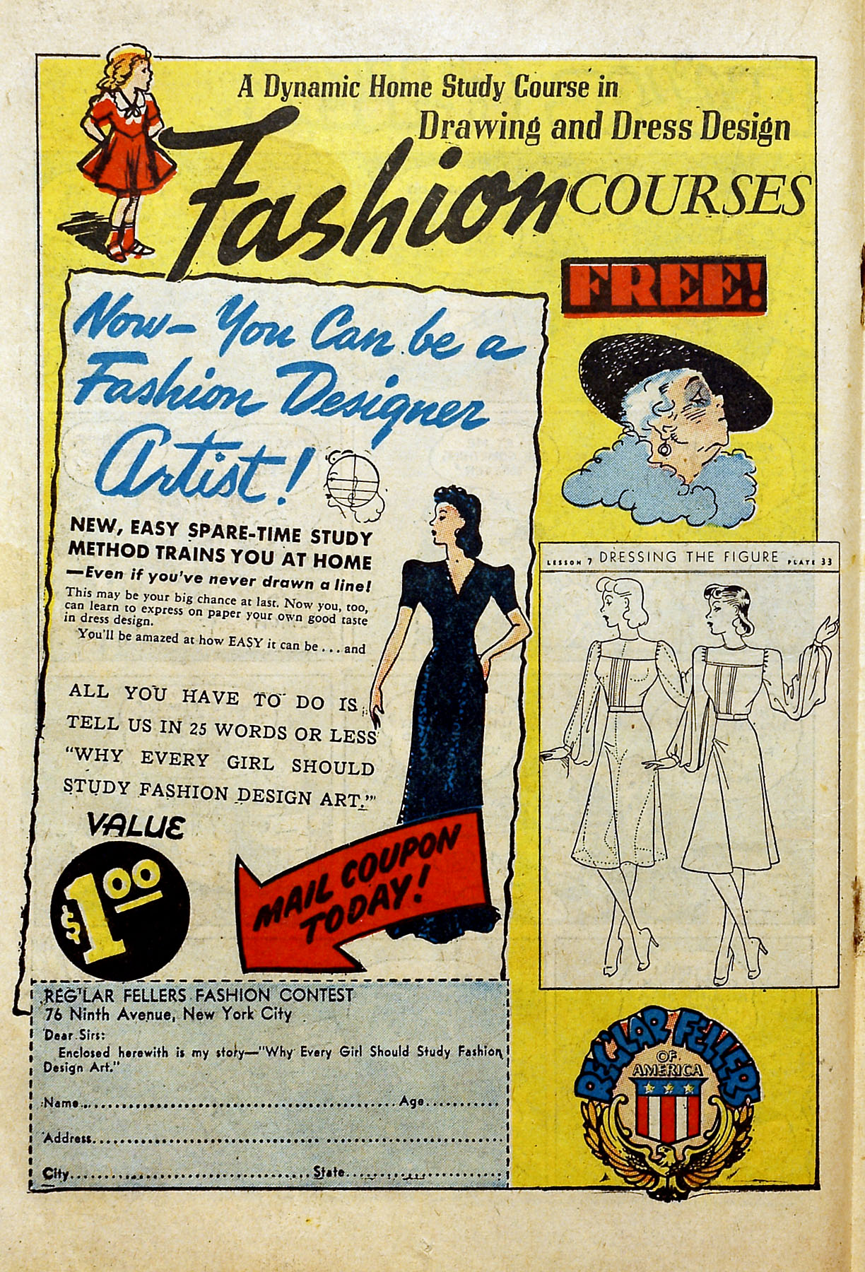 Read online Reg'lar Fellers Heroic Comics comic -  Issue #15 - 34