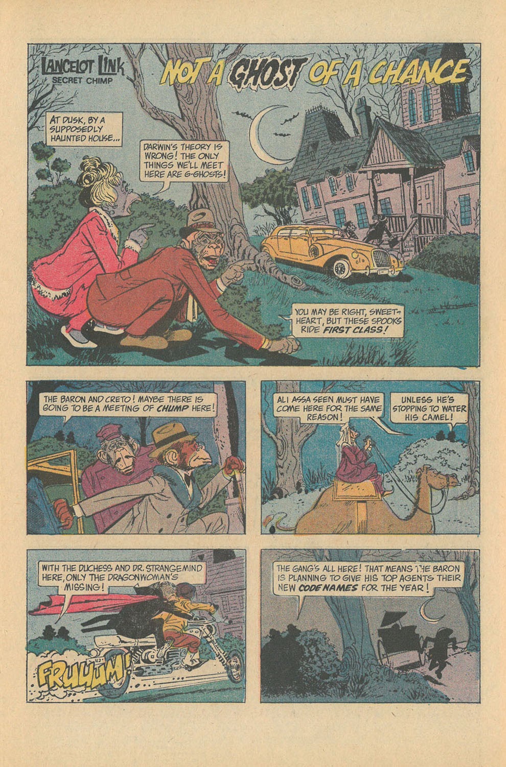 Read online Lancelot Link Secret Chimp comic -  Issue #8 - 26