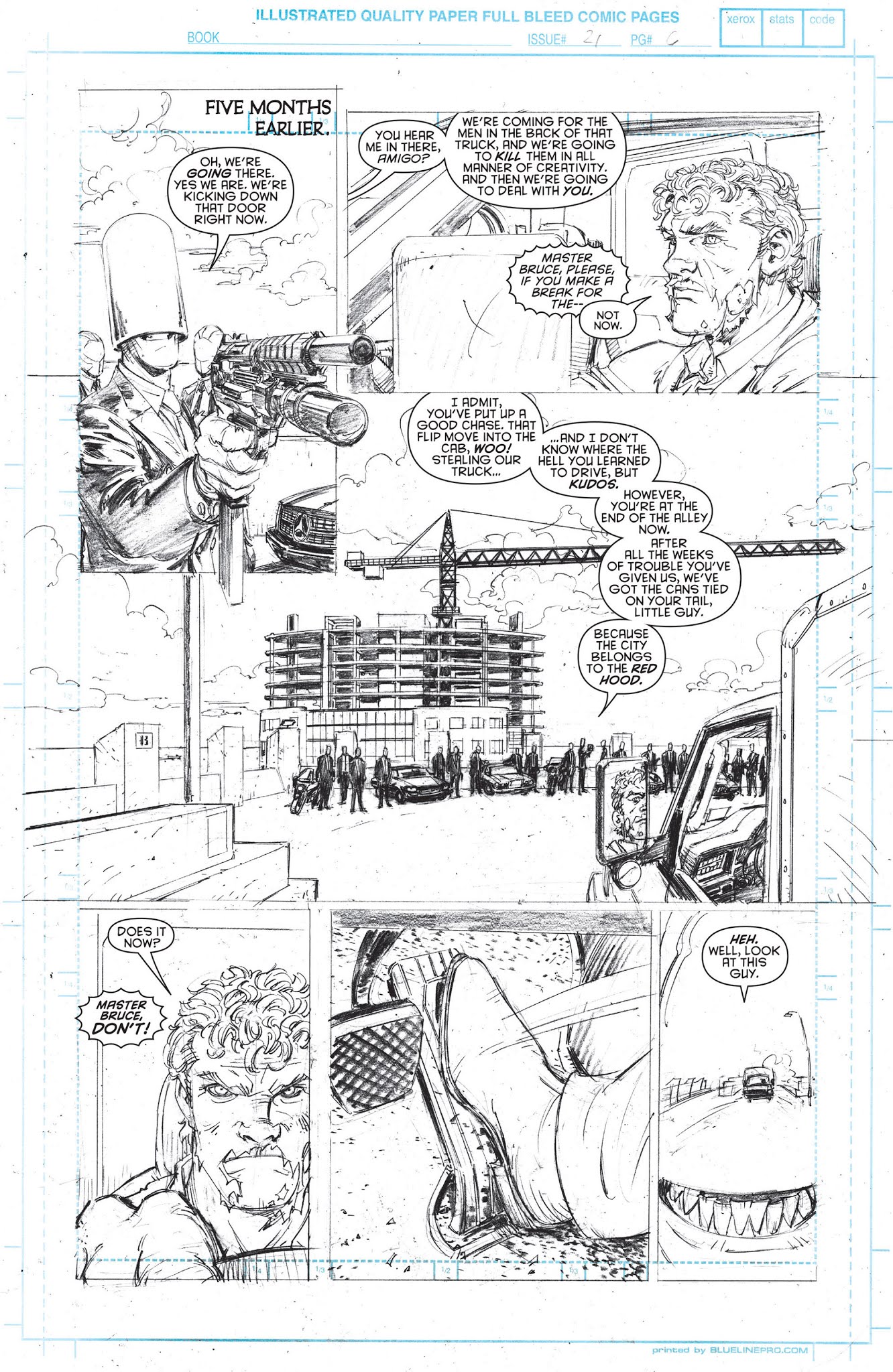 Read online Batman Zero Year Director's Cut comic -  Issue # Full - 7