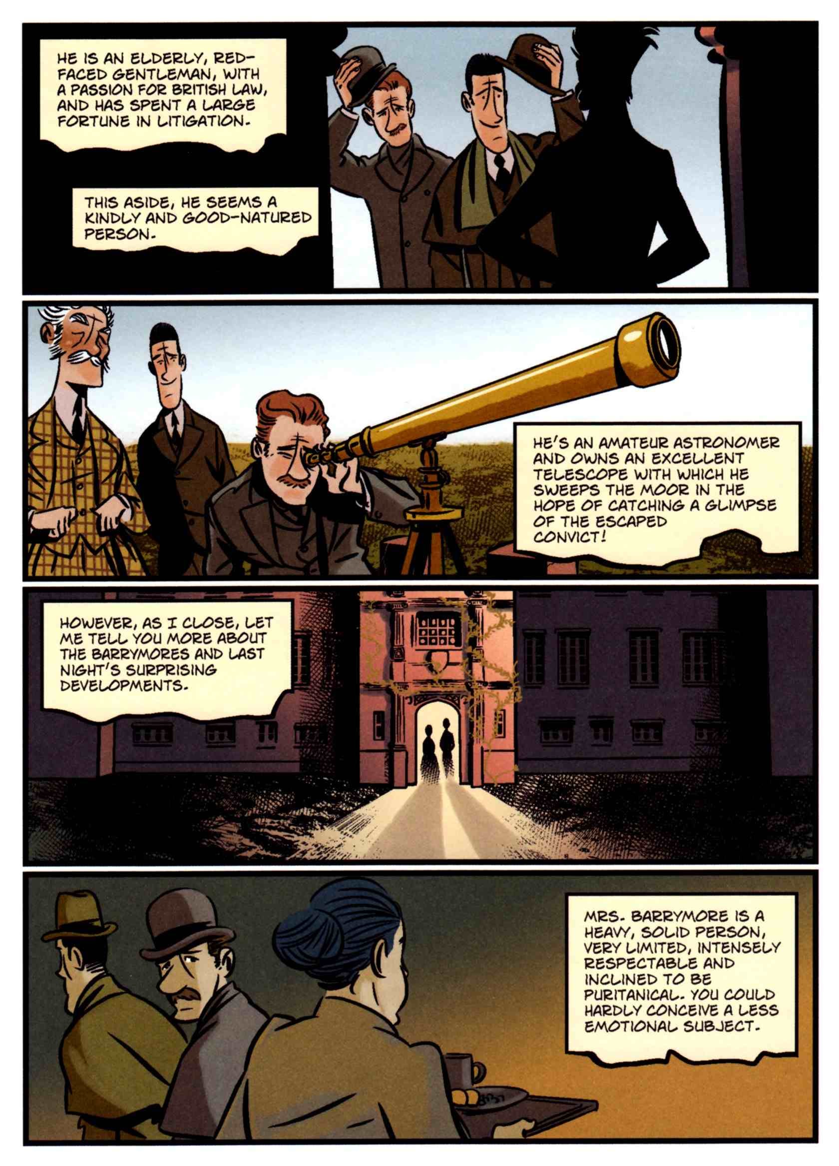 Read online The Hound of the Baskervilles (2009) comic -  Issue # TPB - 81