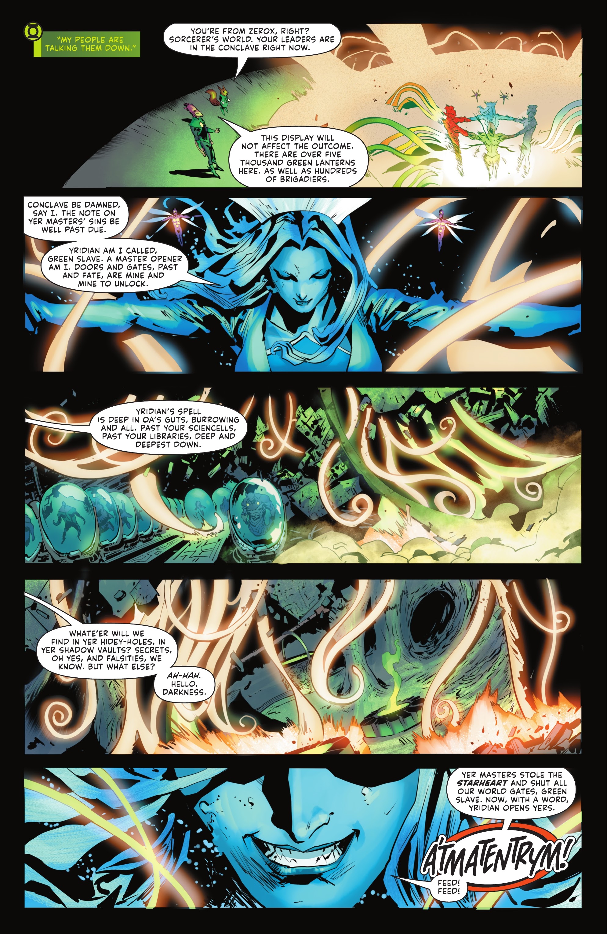 Read online Green Lantern (2021) comic -  Issue #1 - 20