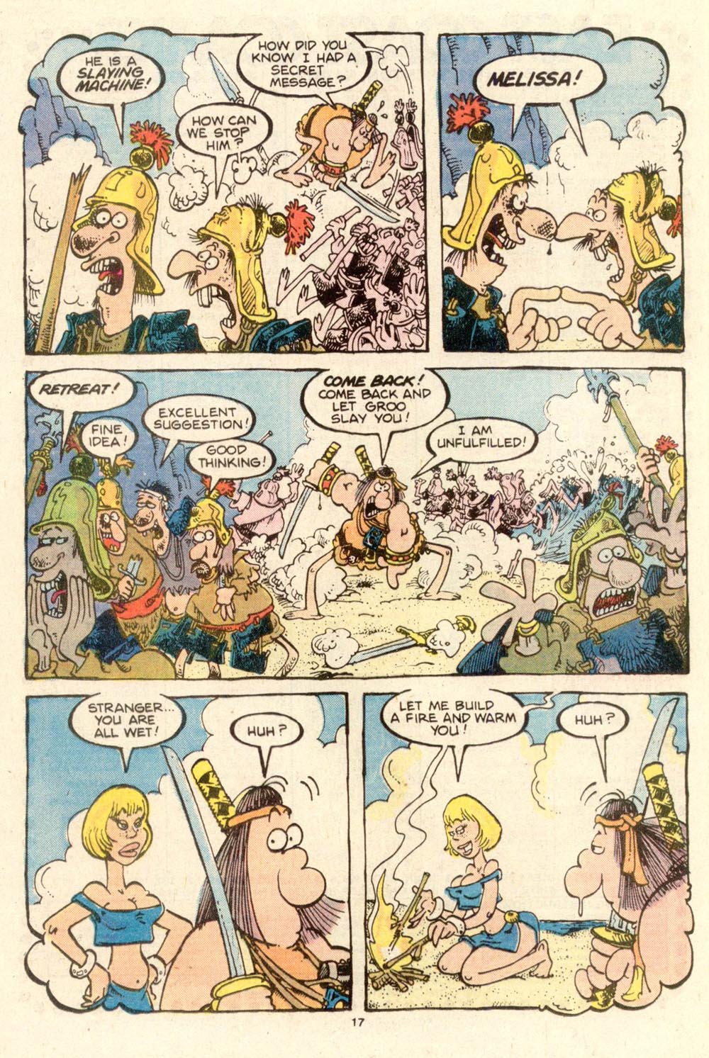 Read online Sergio Aragonés Groo the Wanderer comic -  Issue #27 - 17