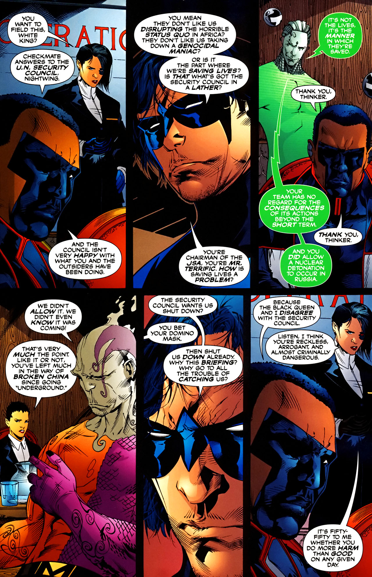 Read online Outsiders (2003) comic -  Issue #47 - 17