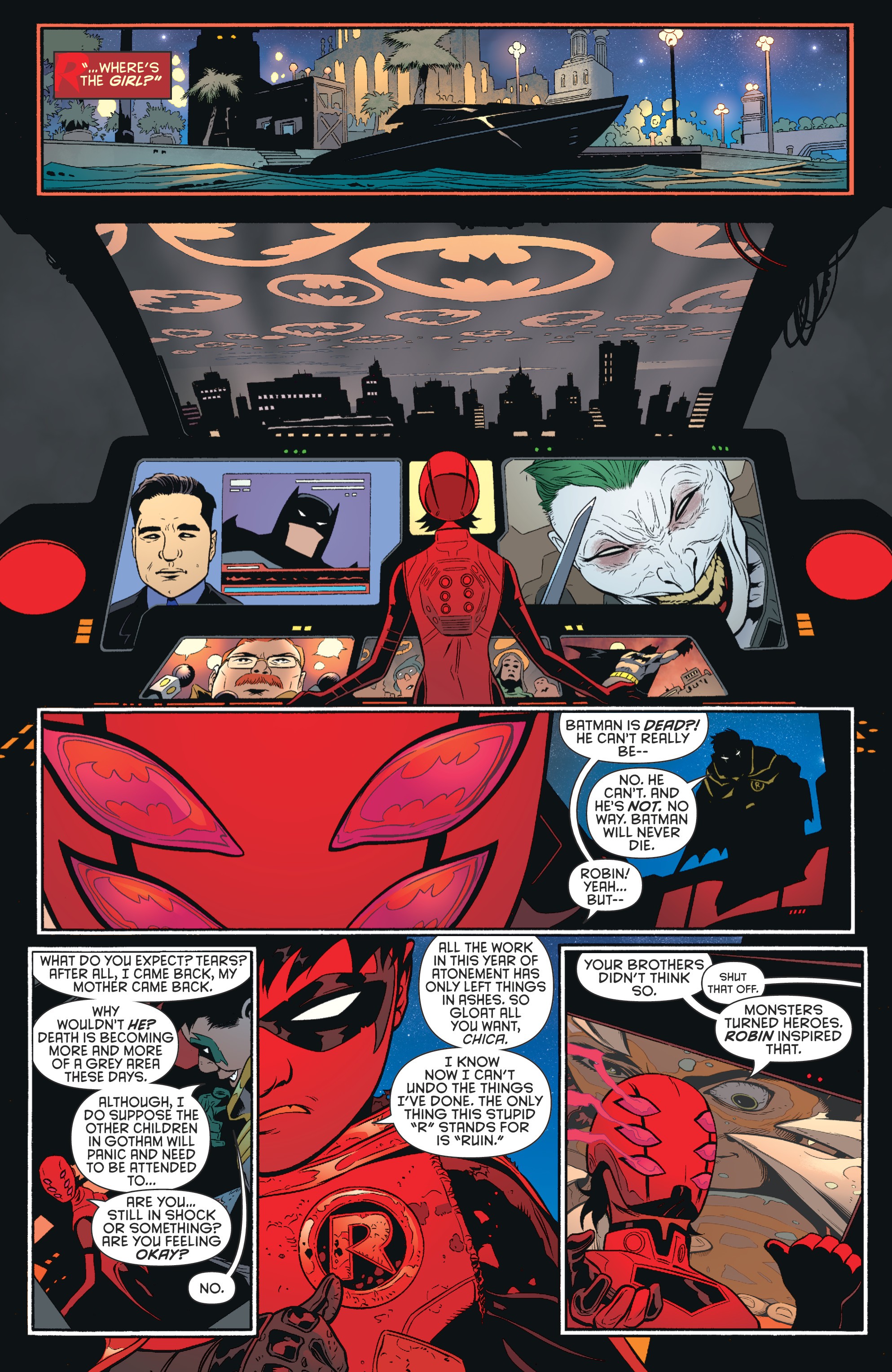 Read online Robin: Son of Batman comic -  Issue #6 - 15