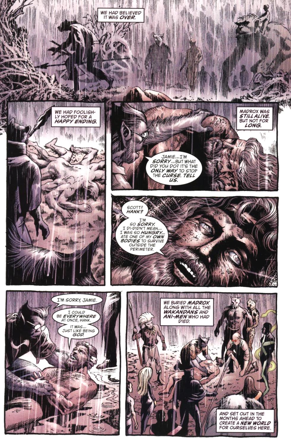 Read online Universe X Special comic -  Issue # Issue Beasts - 49