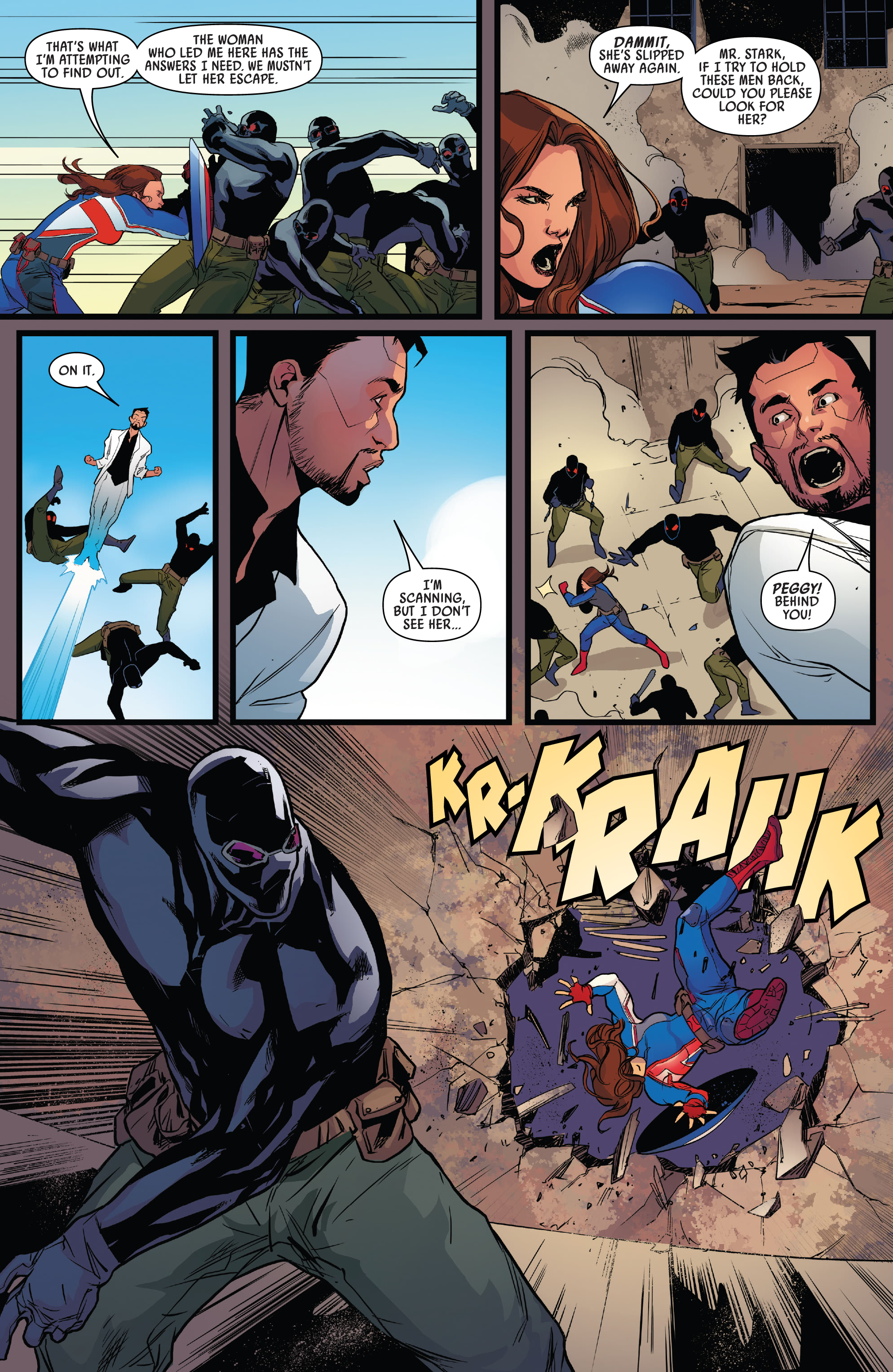 Read online Captain Carter comic -  Issue #4 - 5