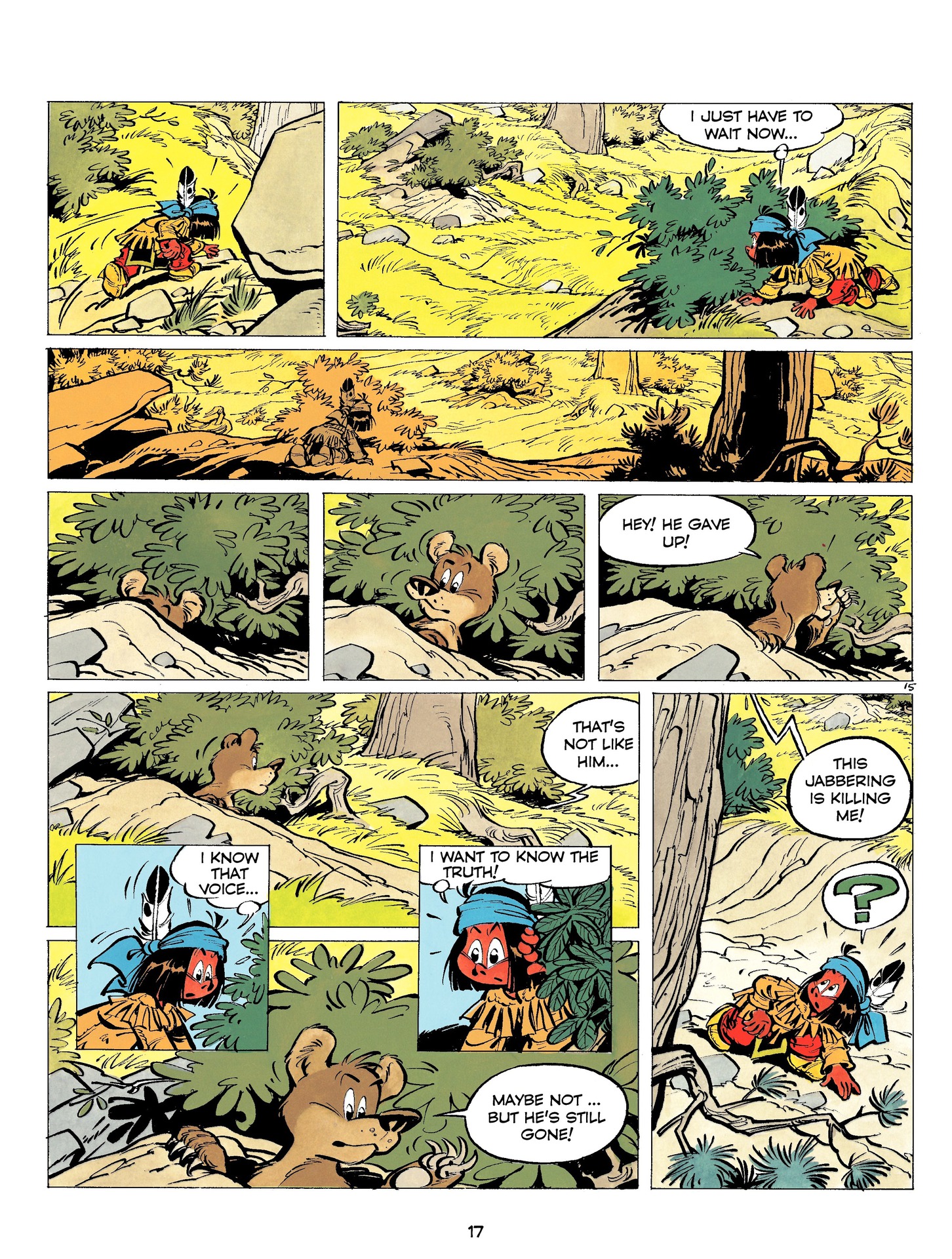 Read online Yakari comic -  Issue #13 - 17