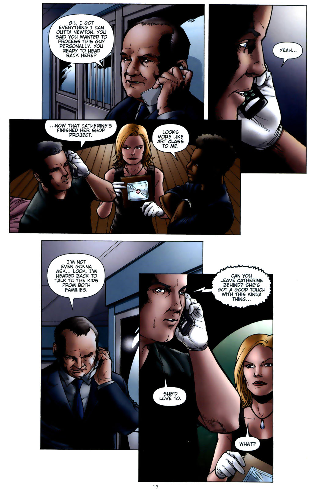 Read online CSI: Crime Scene Investigation: Demon House comic -  Issue #3 - 17