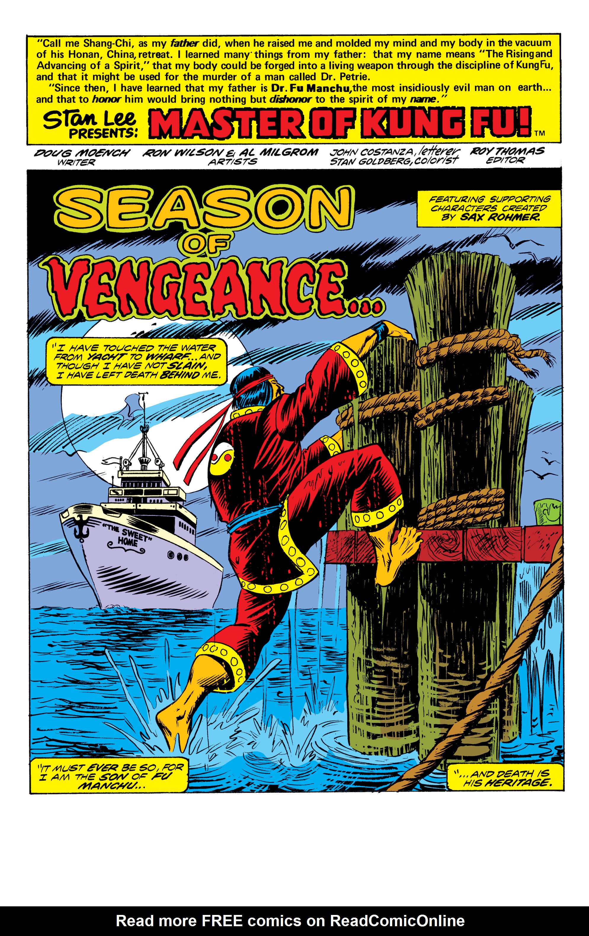 Read online Master of Kung Fu Epic Collection: Weapon of the Soul comic -  Issue # TPB (Part 2) - 21