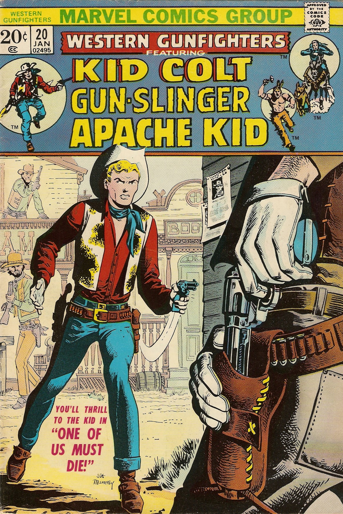 Read online Western Gunfighters comic -  Issue #20 - 1