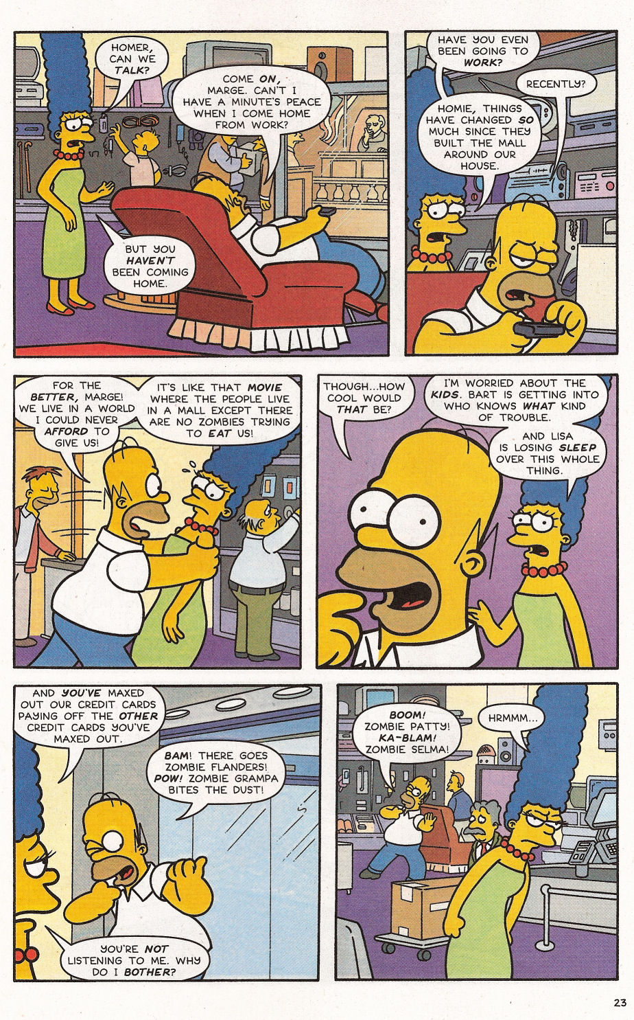 Read online Simpsons Comics comic -  Issue #116 - 19