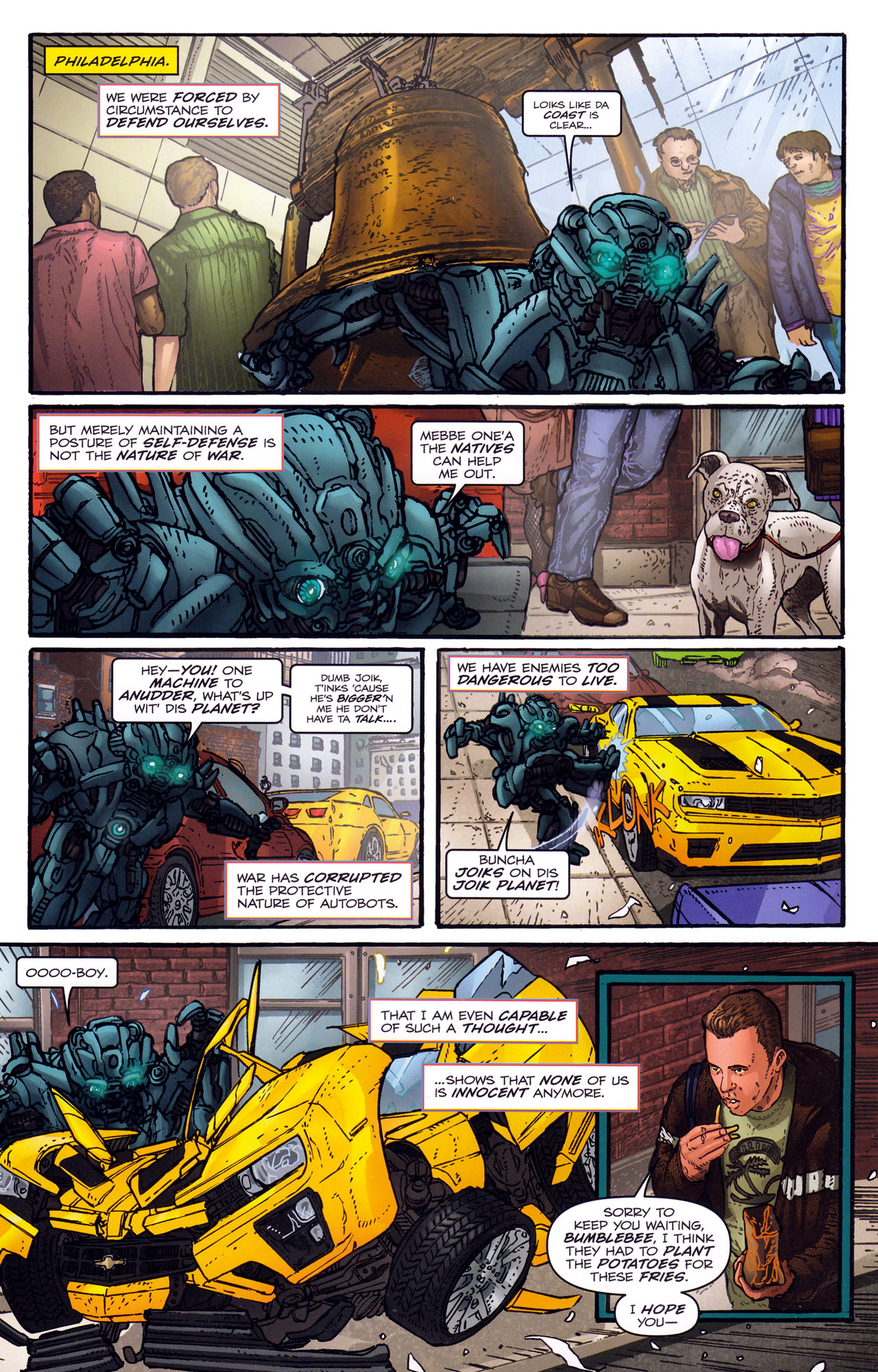 Read online Transformers: Dark of the Moon Rising Storm comic -  Issue #1 - 24