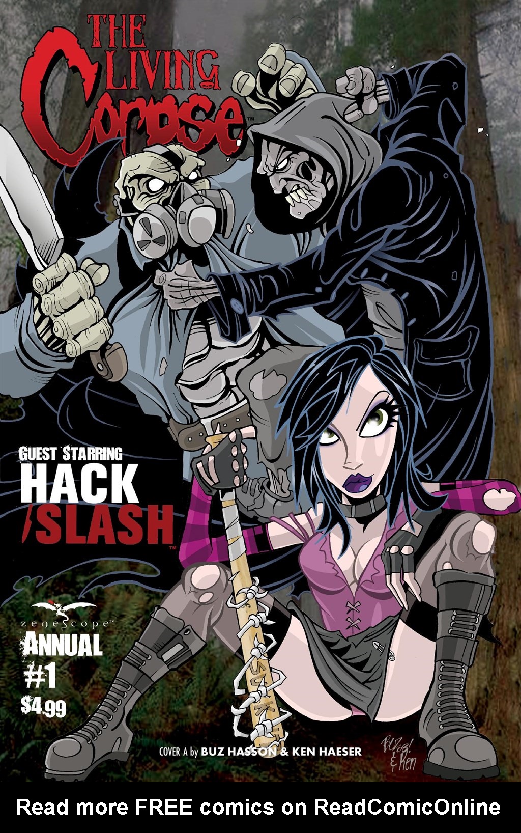 Read online Hack/Slash Deluxe comic -  Issue # TPB 3 (Part 5) - 34