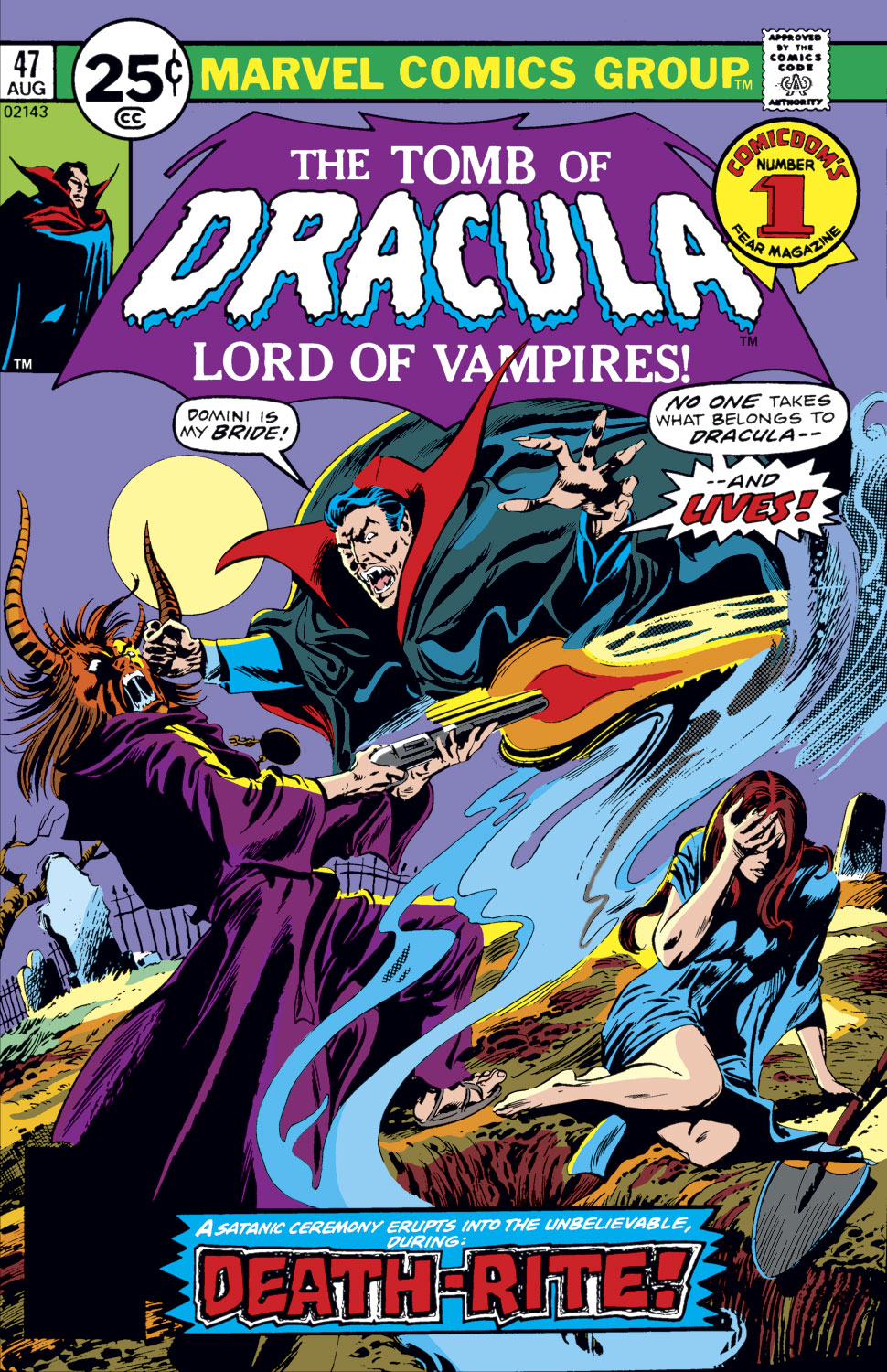 Read online Tomb of Dracula (1972) comic -  Issue #47 - 1