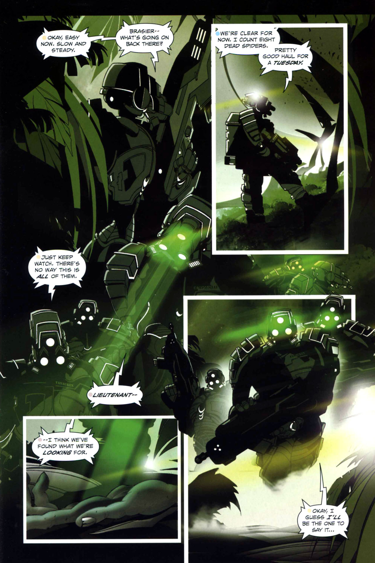 Read online Starship Troopers (2007) comic -  Issue #5 - 23