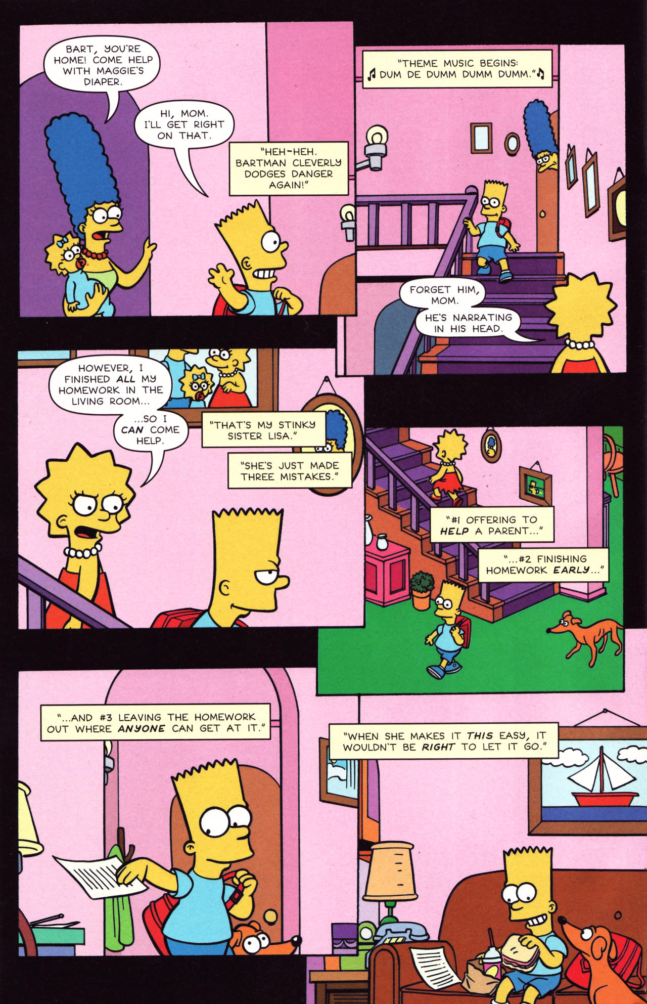 Read online Simpsons Comics Presents Bart Simpson comic -  Issue #37 - 3