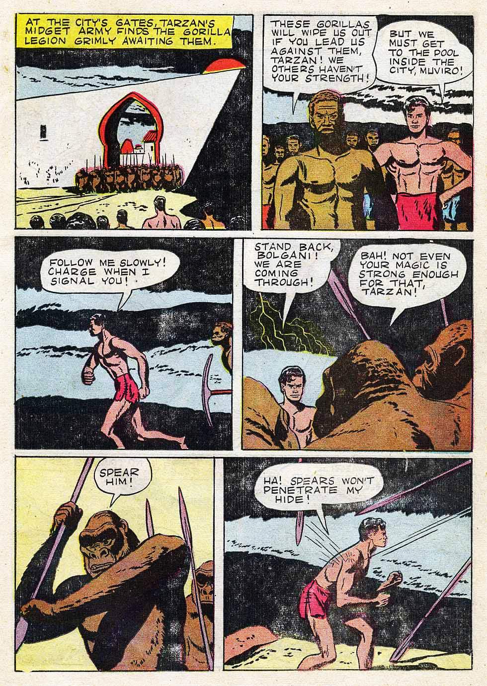 Read online Tarzan (1948) comic -  Issue #10 - 23