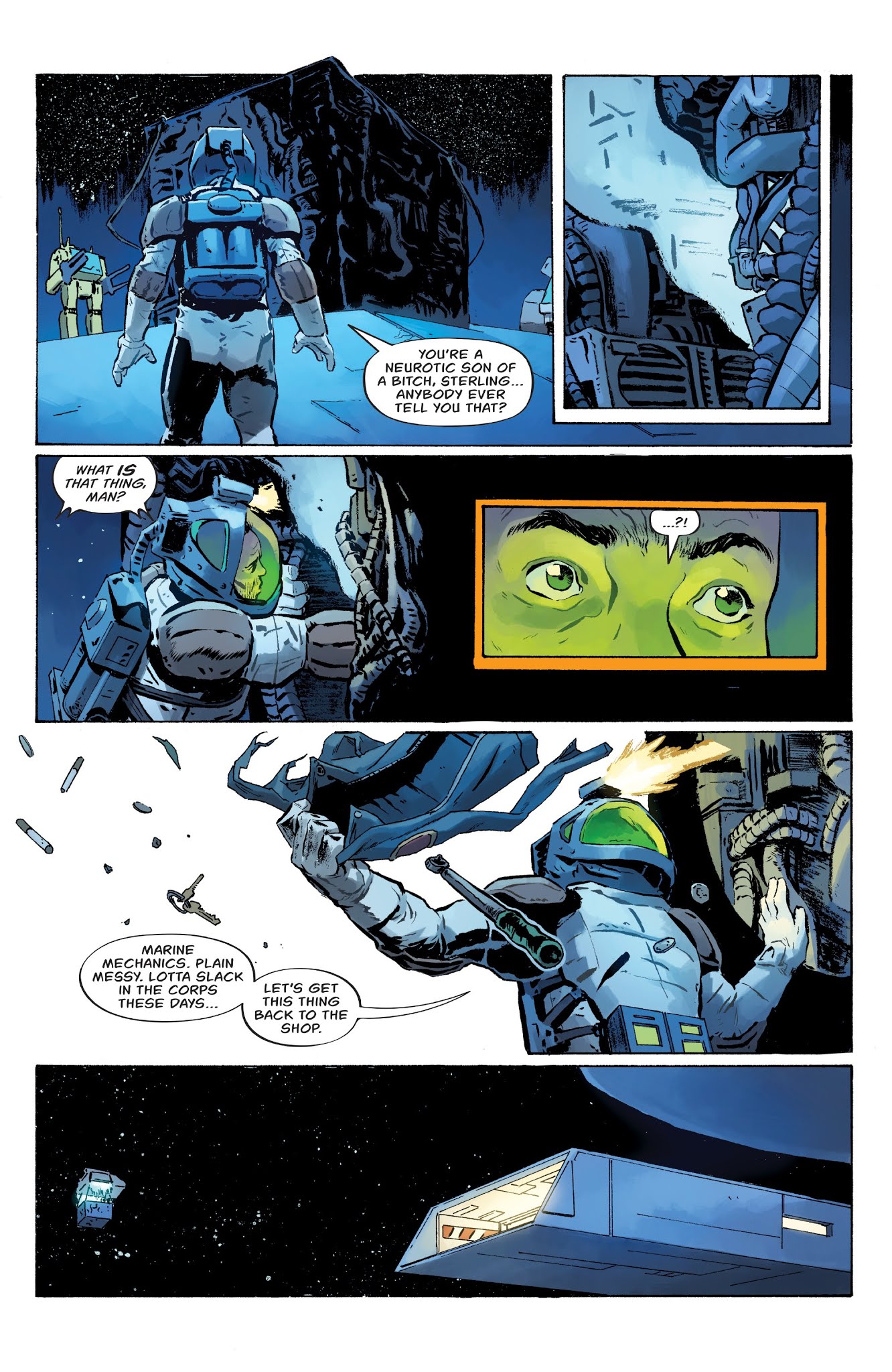 Read online William Gibson's Alien 3 comic -  Issue #2 - 18
