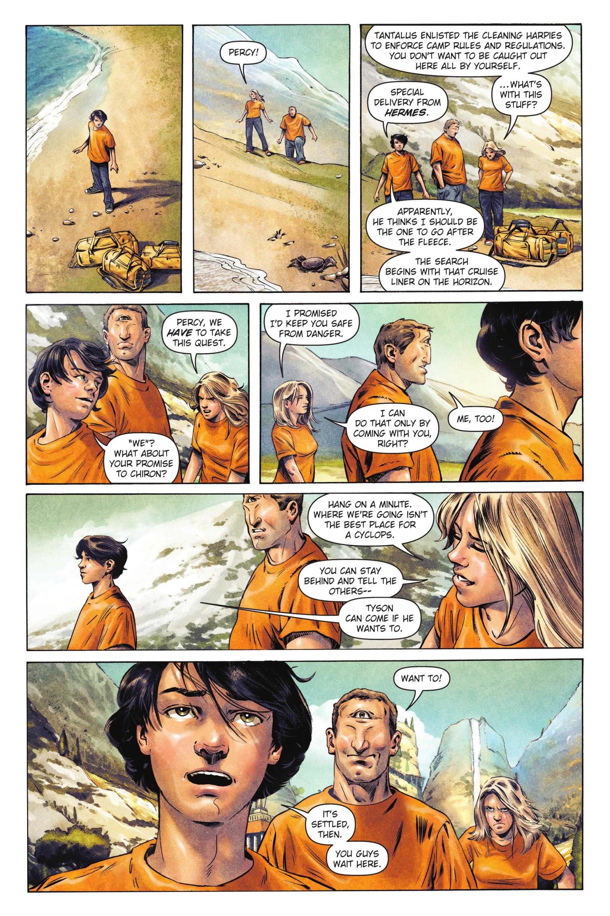 Read online Percy Jackson and the Olympians comic -  Issue # TPB 2 - 50