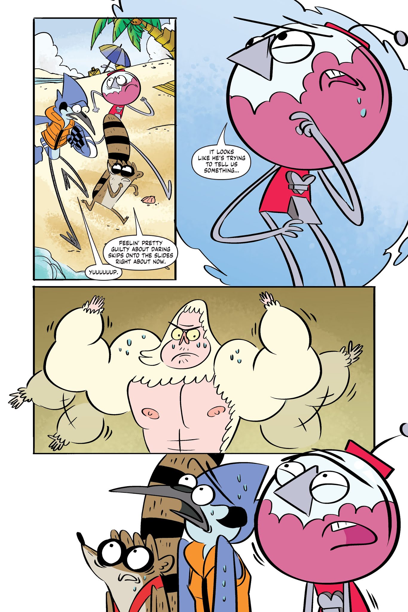 Read online Regular Show: Hydration comic -  Issue # TPB (Part 1) - 63