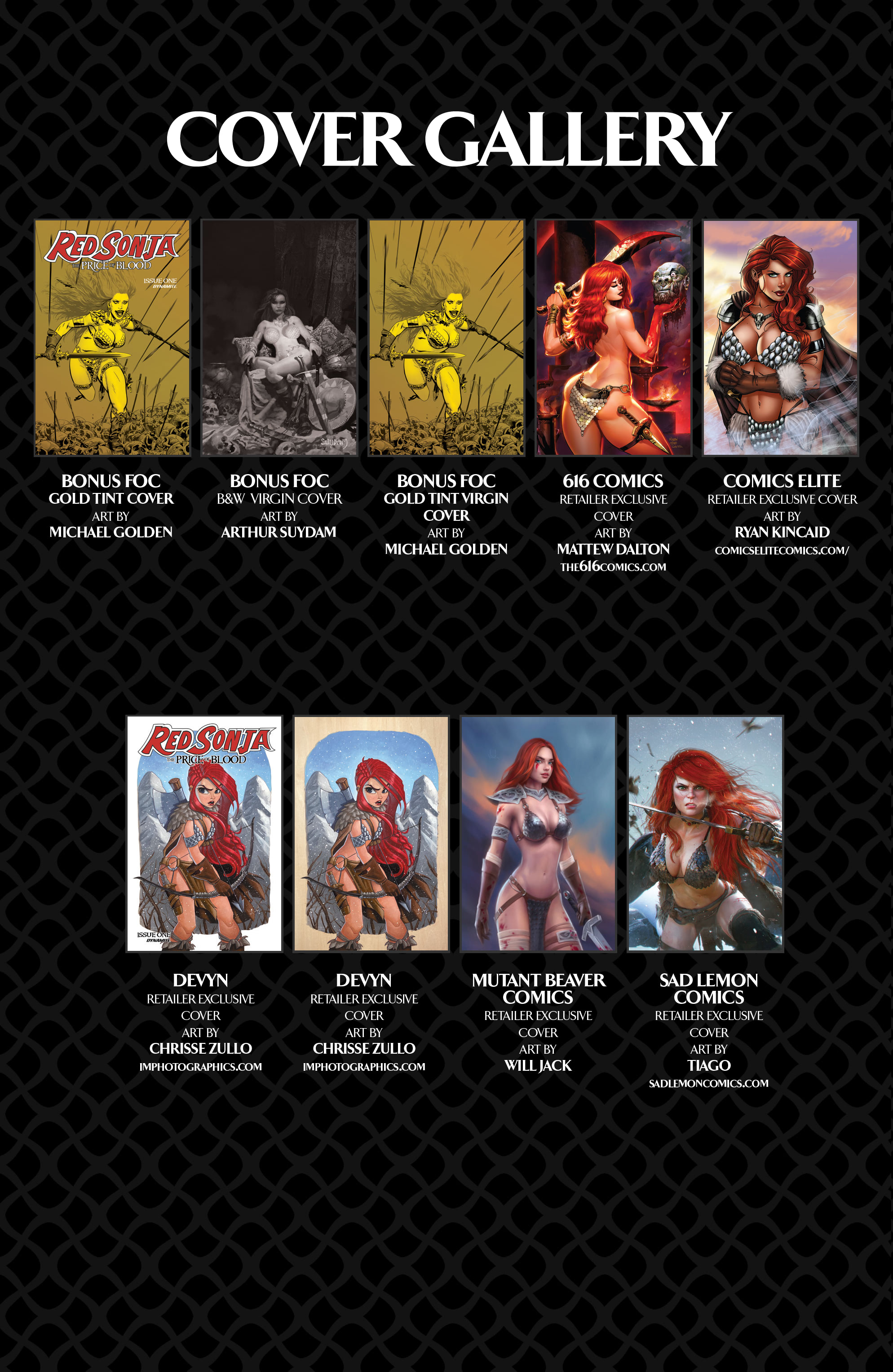 Read online Red Sonja: The Price of Blood comic -  Issue #1 - 31