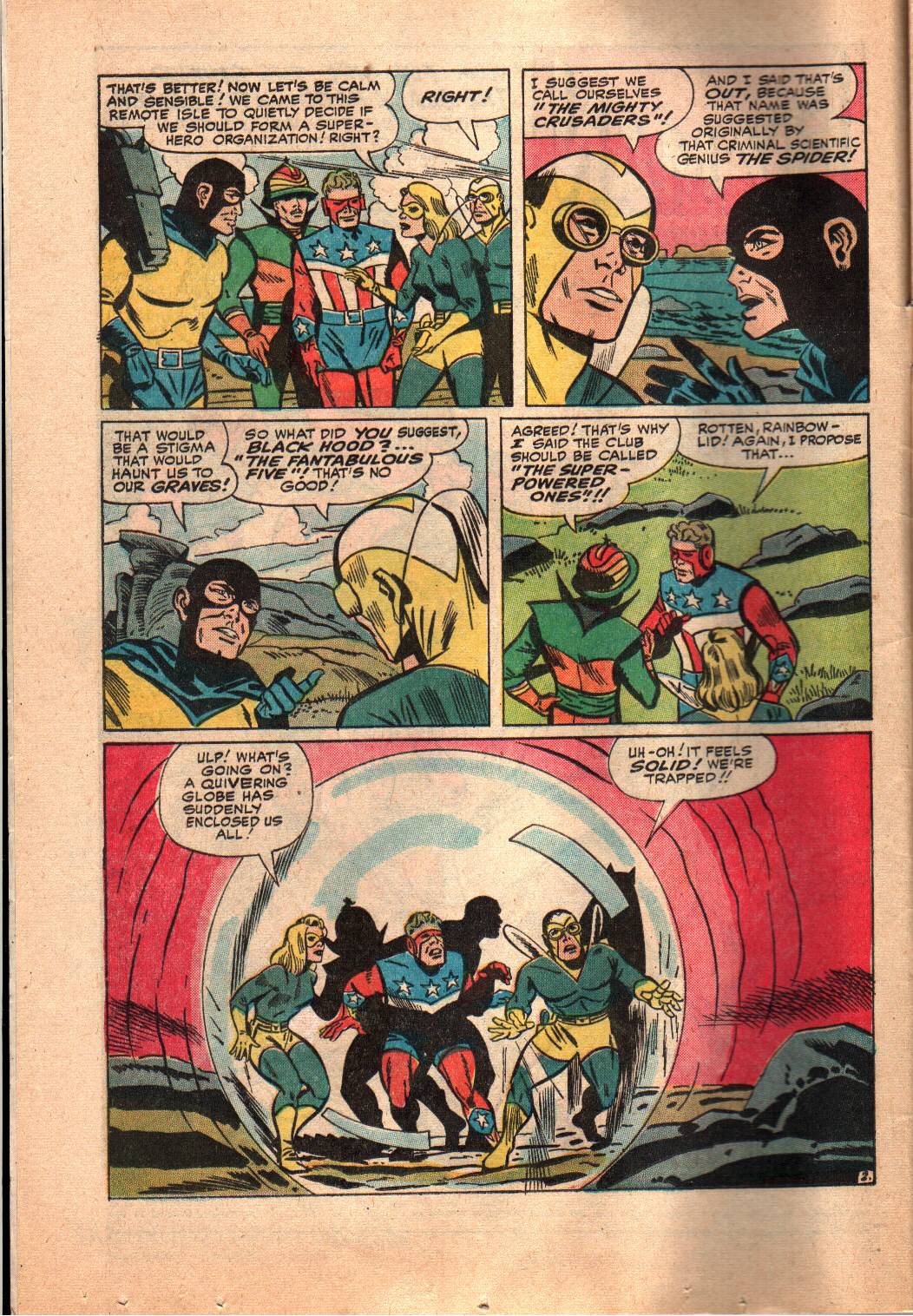 Read online Fly Man comic -  Issue #32 - 3