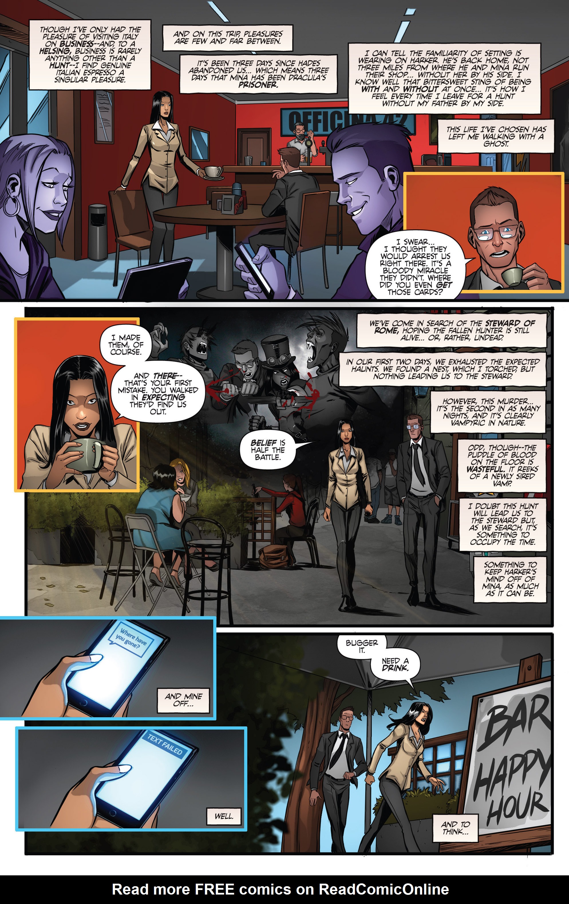 Read online Grimm Fairy Tales presents Van Helsing vs. Dracula comic -  Issue #3 - 7