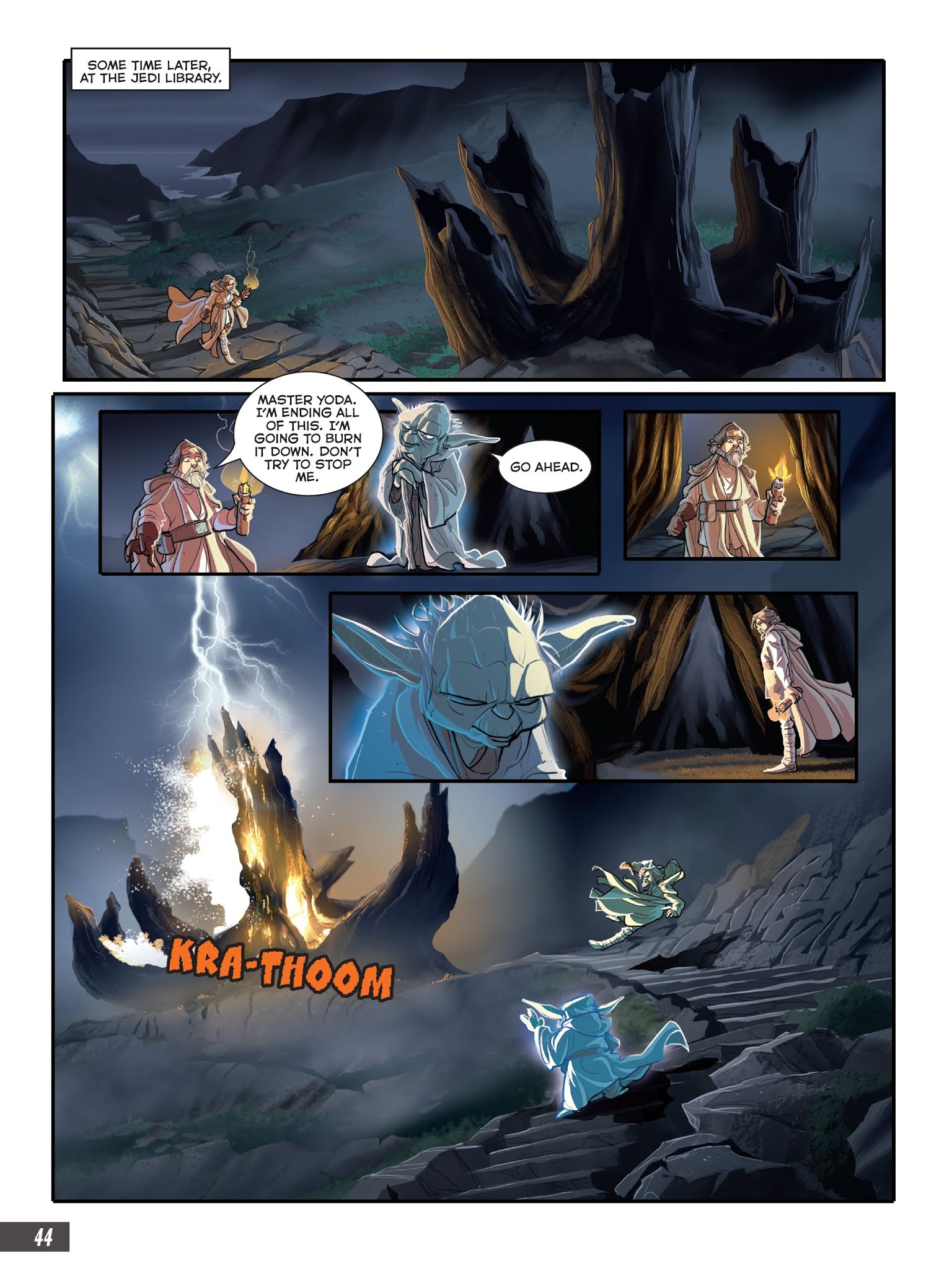 Read online Star Wars: The Last Jedi Graphic Novel Adaptation comic -  Issue # TPB - 46