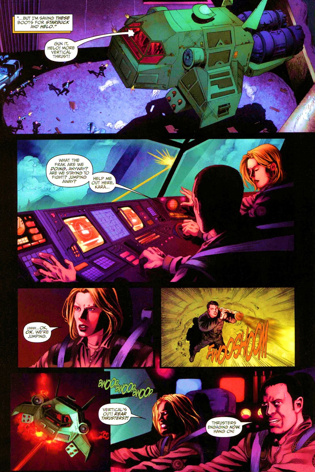 Battlestar Galactica: Season Zero issue 6 - Page 5