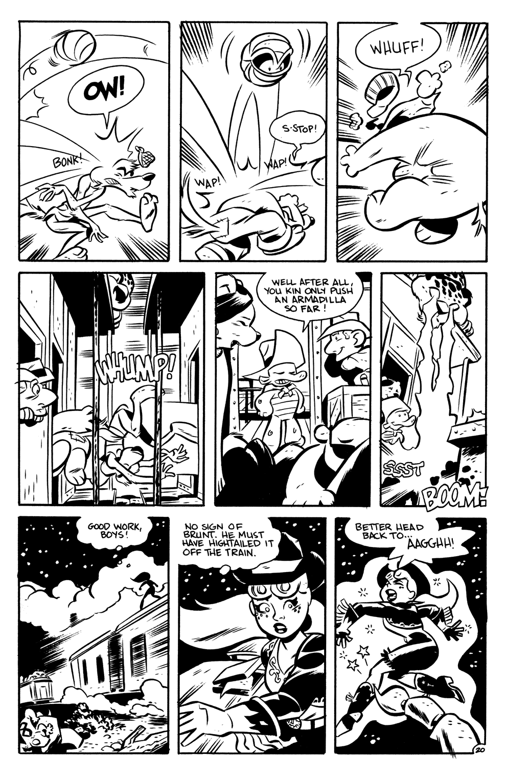 Read online Mutant, Texas: Tales of Sheriff Ida Red comic -  Issue #4 - 22