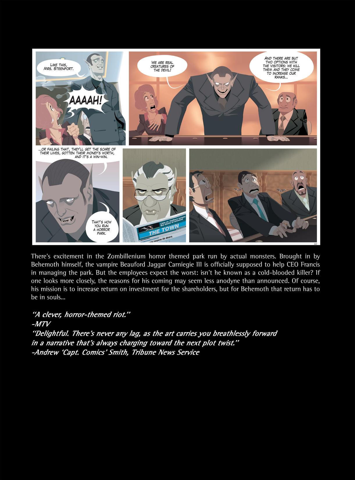 Read online Zombillenium comic -  Issue # TPB 3 - 2