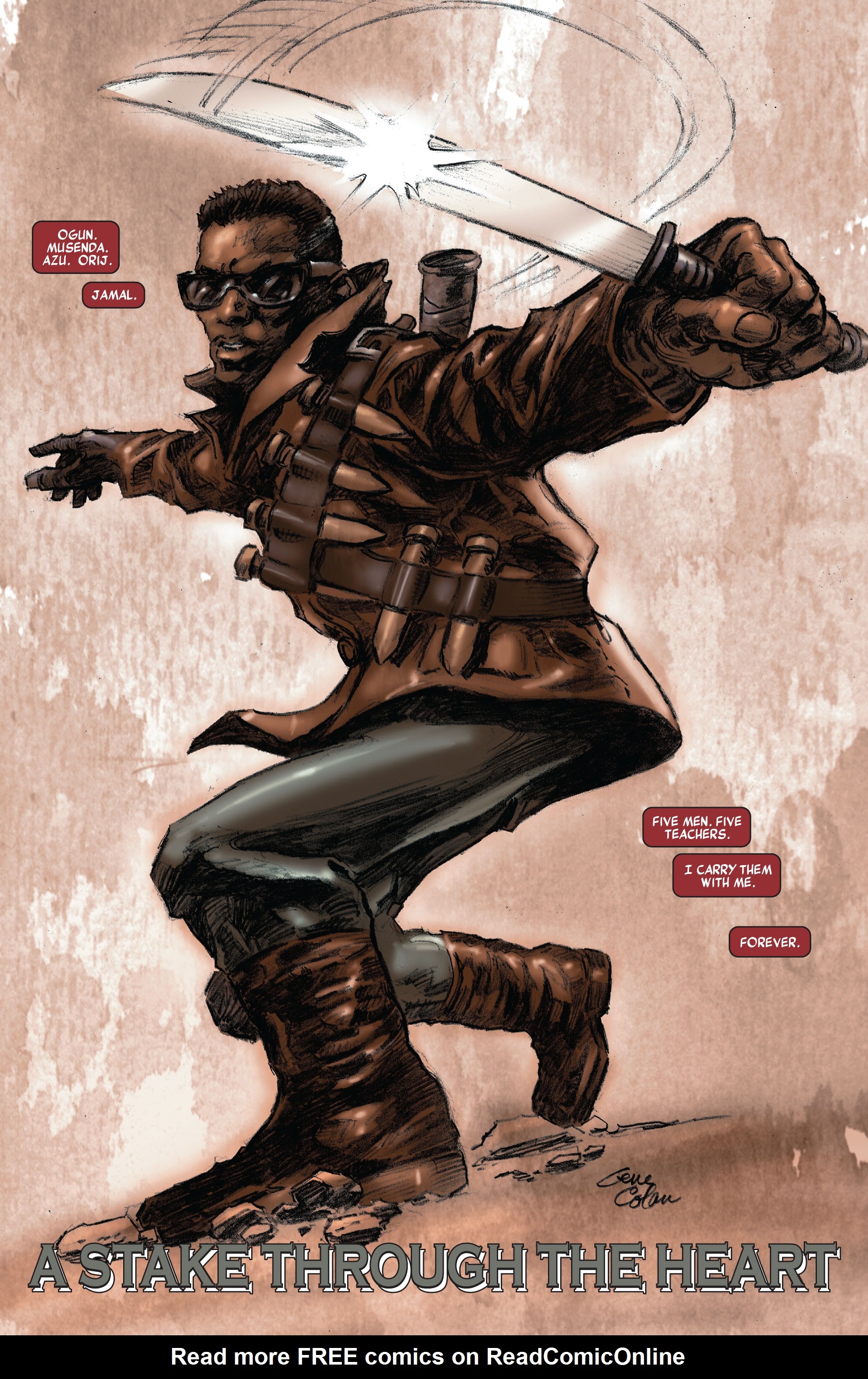 Read online Blade by Marc Guggenheim: The Complete Collection comic -  Issue # TPB (Part 3) - 79