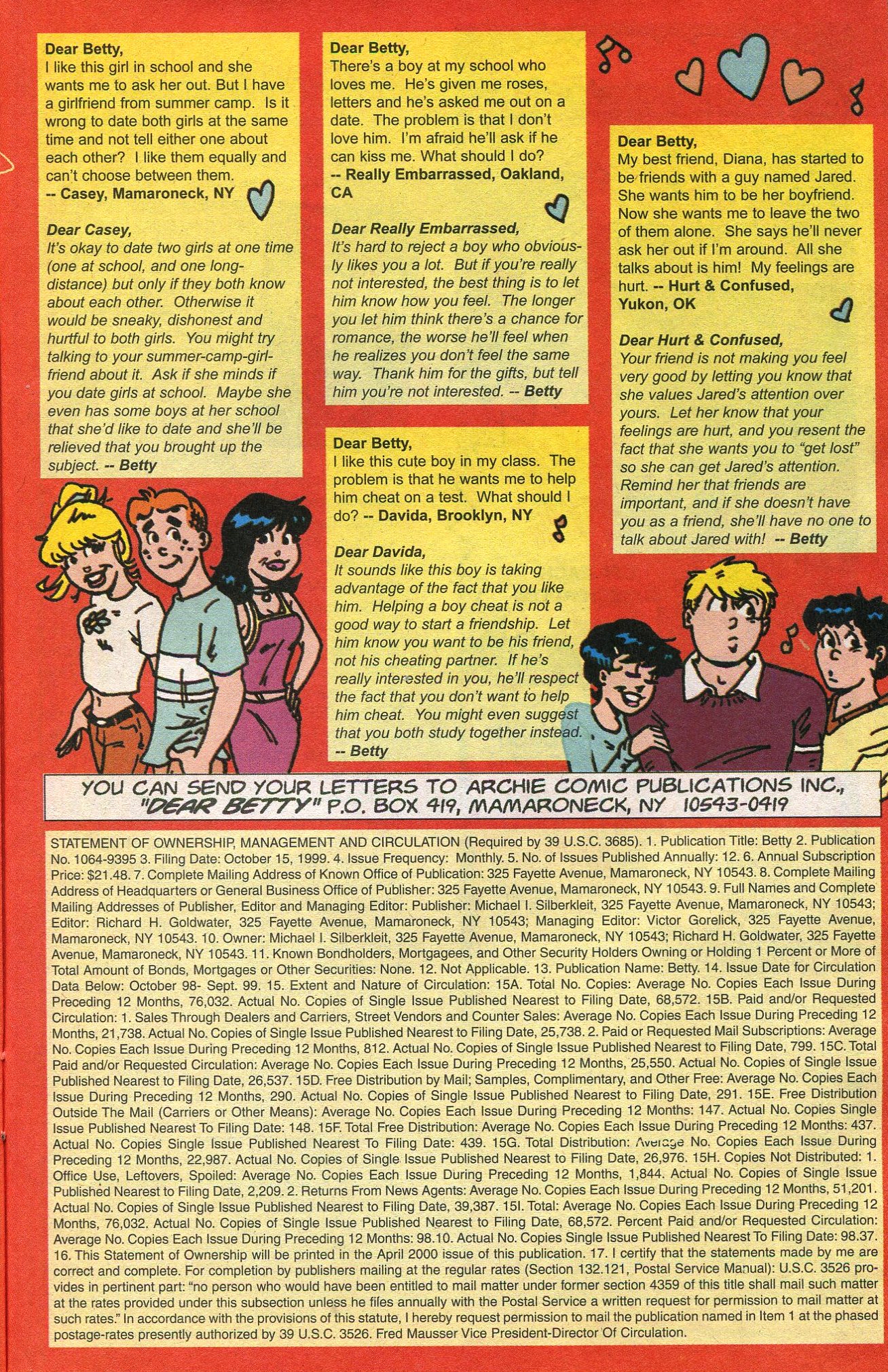 Read online Betty comic -  Issue #84 - 27