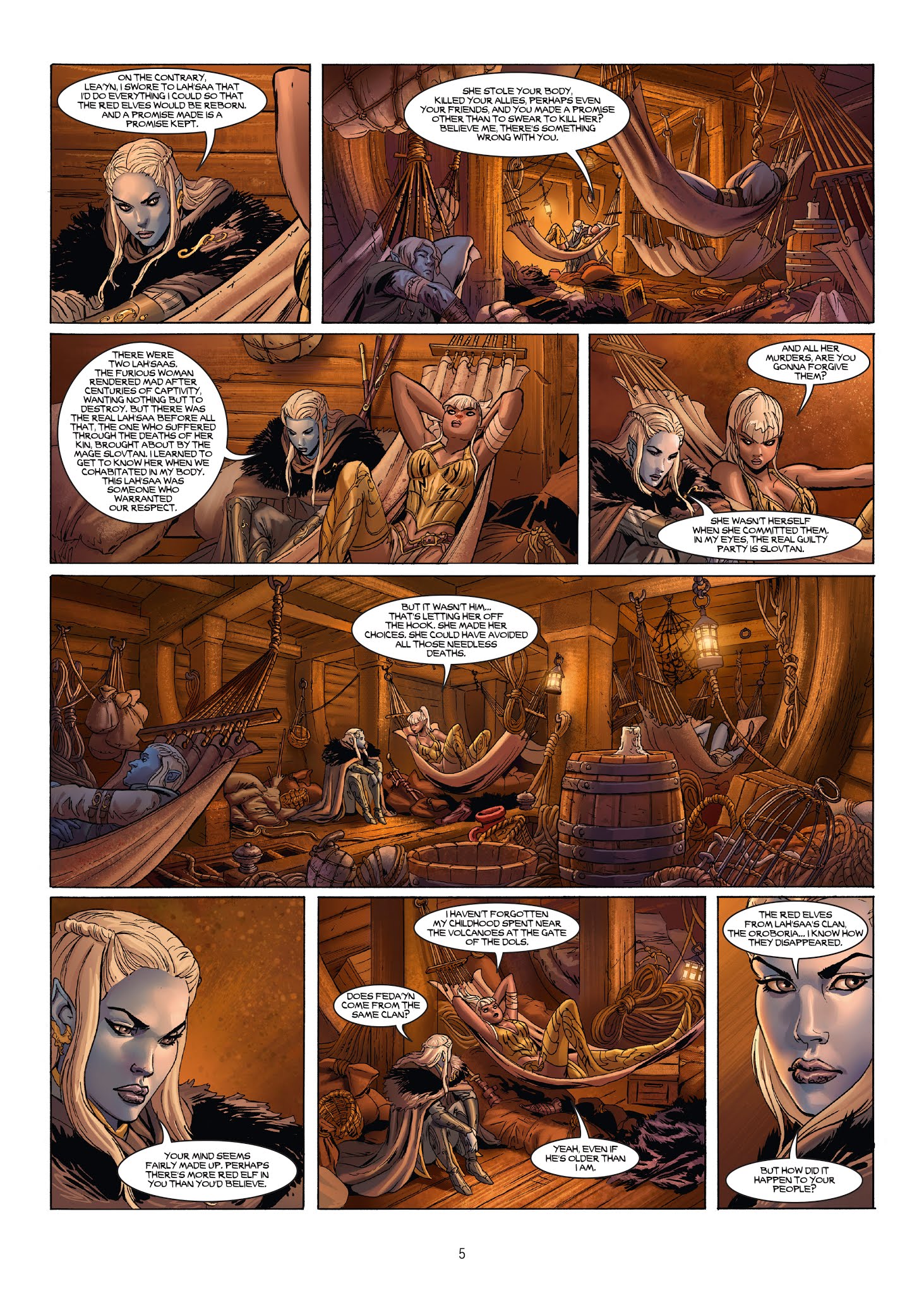 Read online Elves comic -  Issue #21 - 5