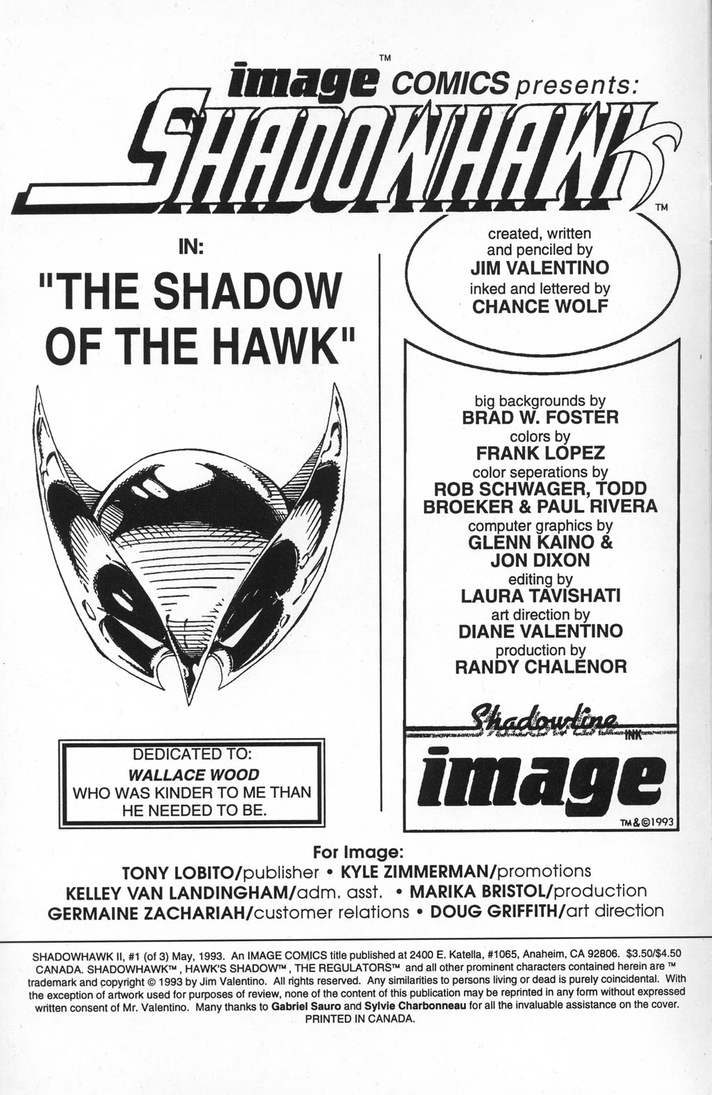 Read online ShadowHawk comic -  Issue #5 - 3