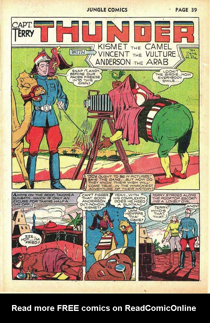 Read online Jungle Comics comic -  Issue #25 - 41