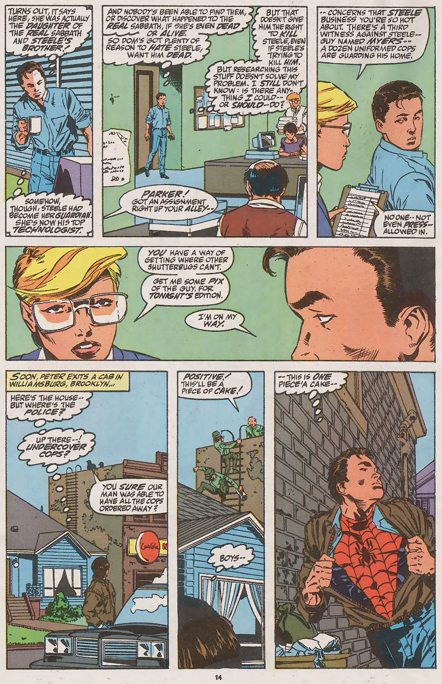 Read online Web of Spider-Man (1985) comic -  Issue #71 - 11