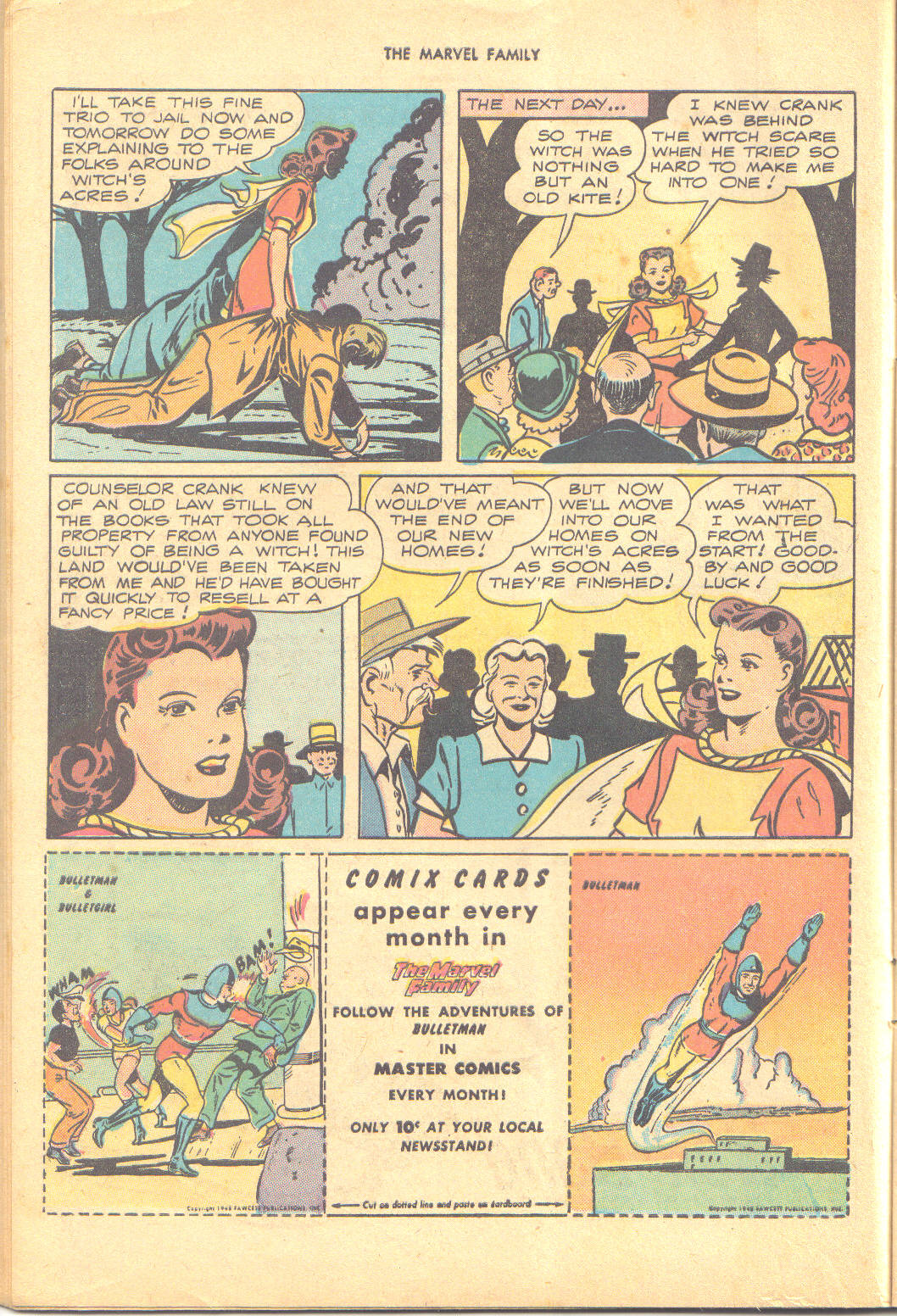 Read online The Marvel Family comic -  Issue #26 - 22