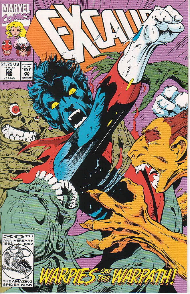 Read online Excalibur (1988) comic -  Issue #62 - 1