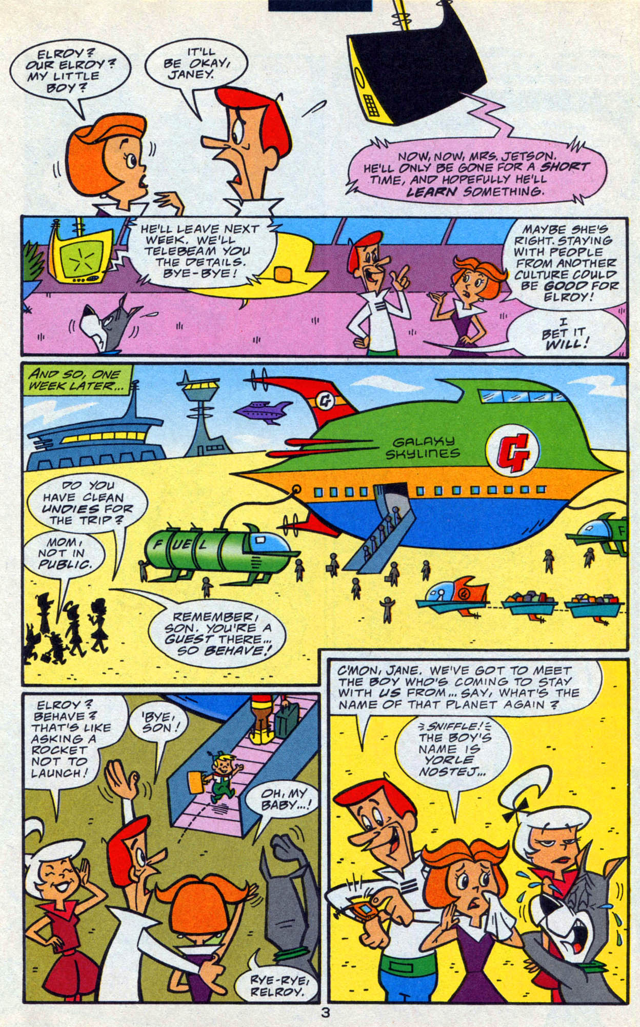 Read online The Flintstones and the Jetsons comic -  Issue #19 - 5