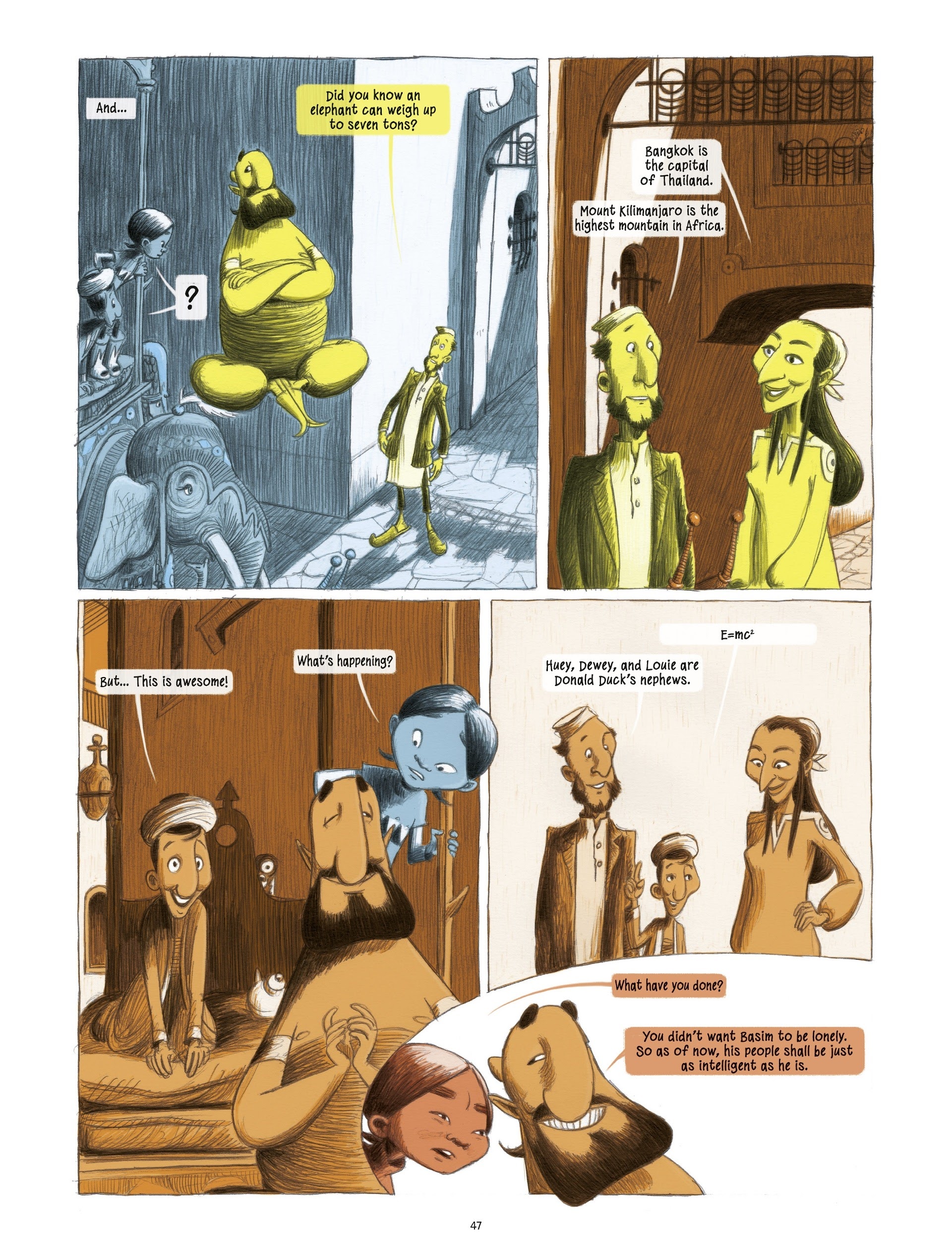 Read online Ayak & Por comic -  Issue #1 - 47