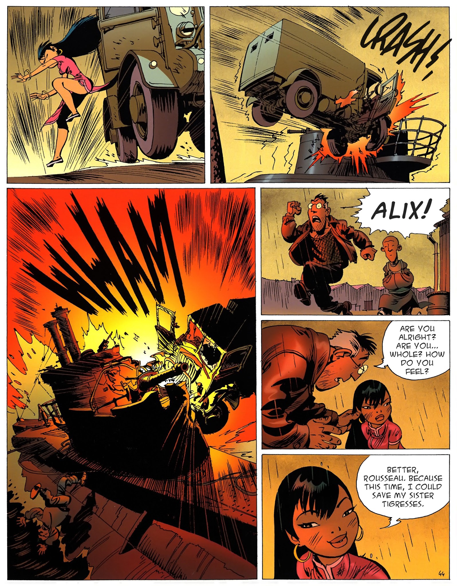 Read online Tigresse Blanche comic -  Issue #5 - 45