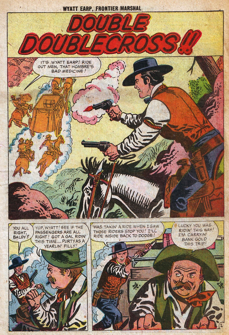 Read online Wyatt Earp Frontier Marshal comic -  Issue #21 - 4